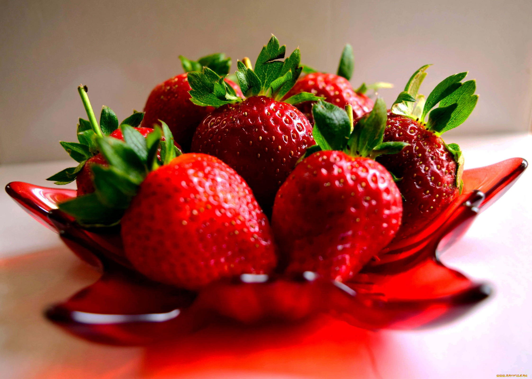 еда, клубника, , земляника, ягоды, спелая, макро