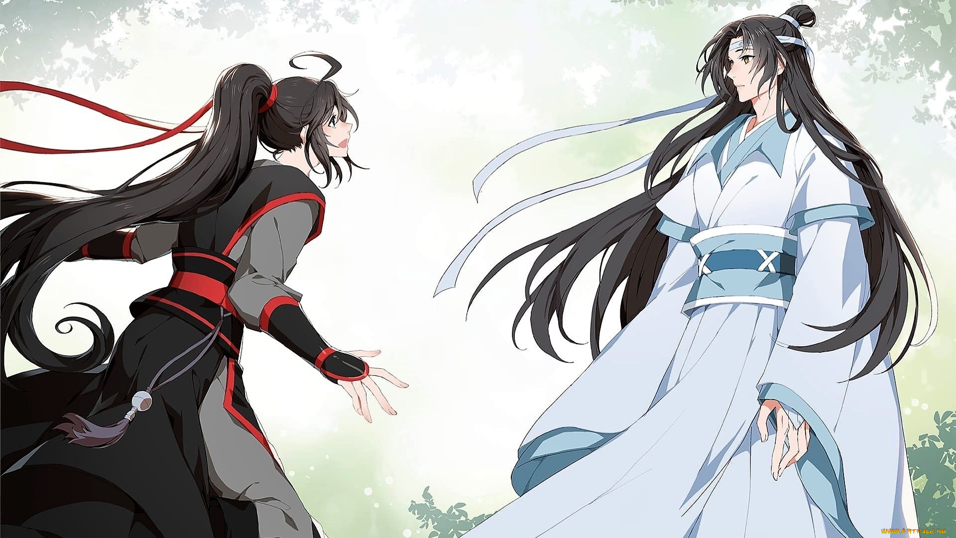 аниме, mo, dao, zu, shi, вэй, усянь, лань, ванцзи