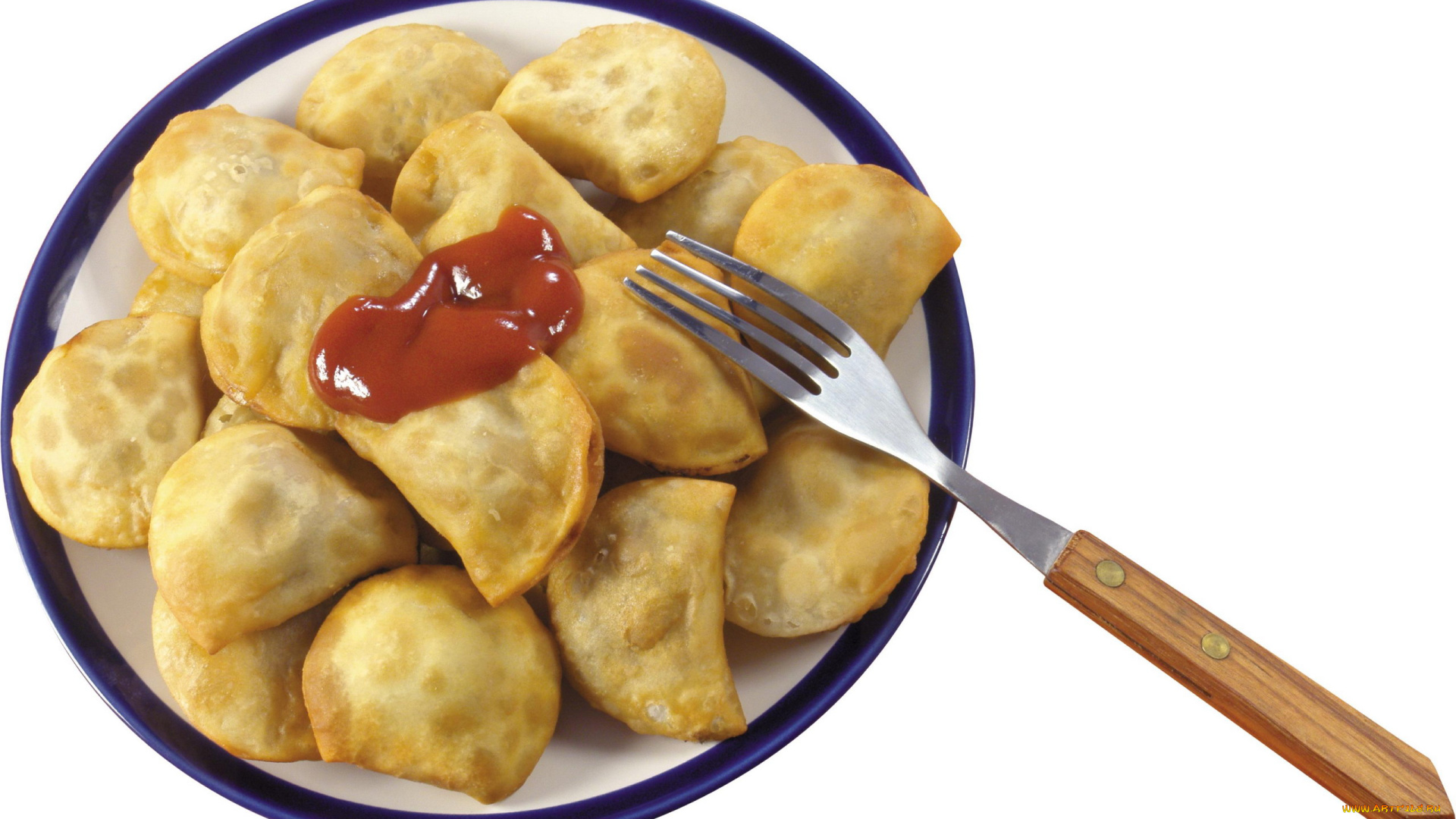 еда, пельмени, , манты, , вареники, обжаренные, соус