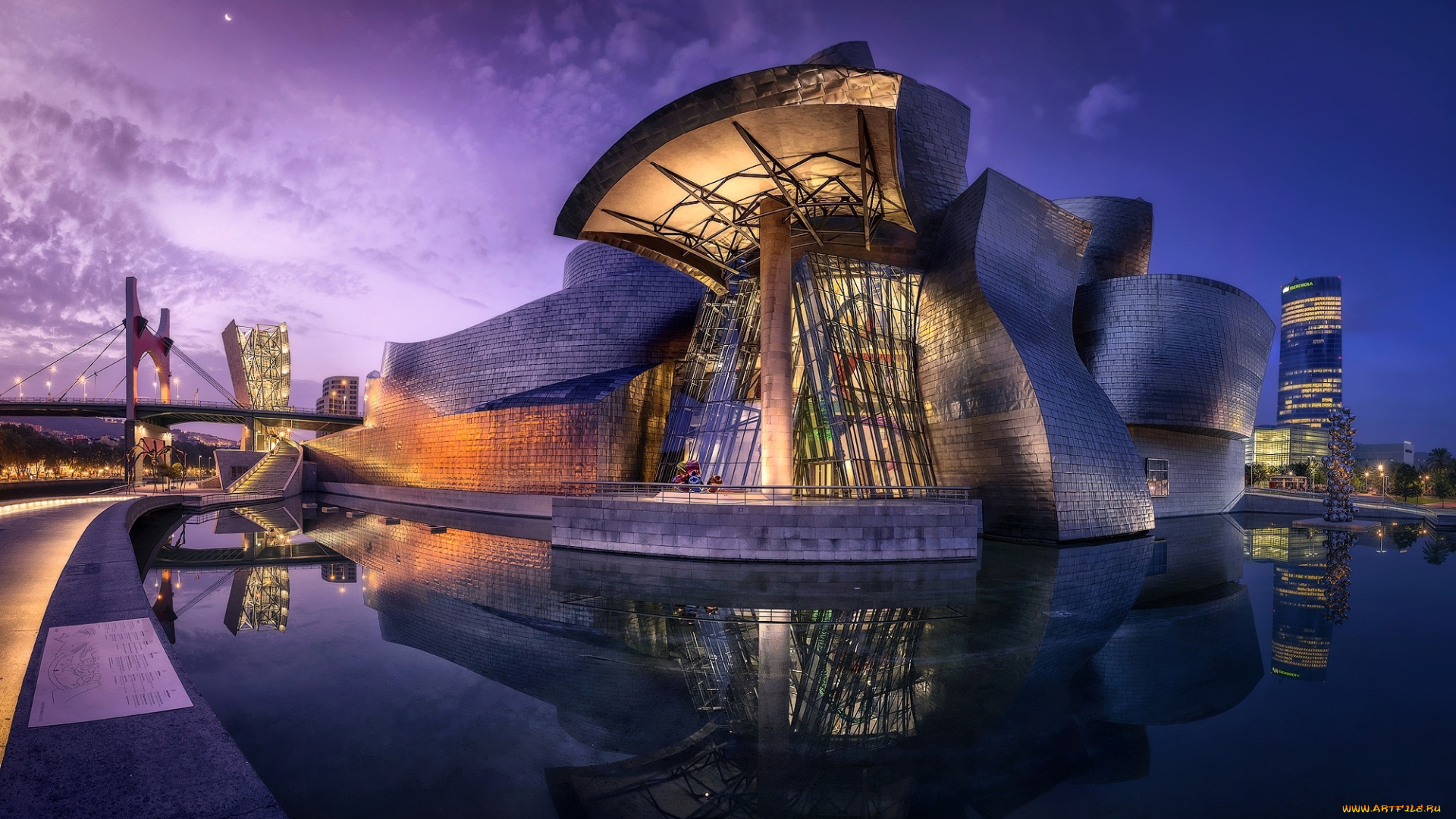 guggenheim, museum, bilbao, spain, города, -, исторические, , архитектурные, памятники, guggenheim, museum
