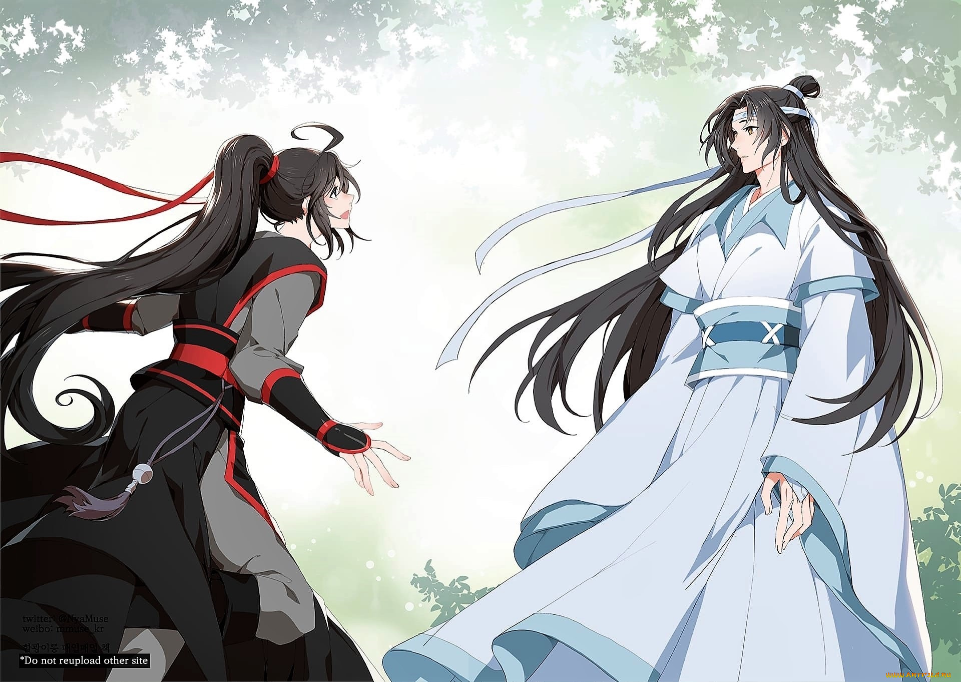 аниме, mo, dao, zu, shi, вэй, усянь, лань, ванцзи