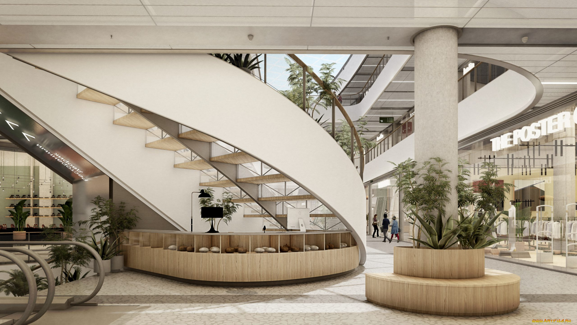 интерьер, холлы, , лестницы, , корридоры, лестница