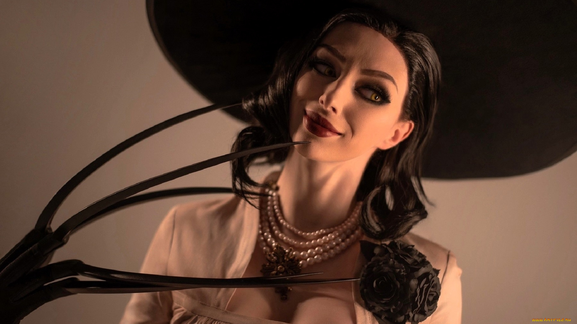 девушки, мария, давыдова, , lady, melamory, образ, костюм, косплей, наряд, шляпа, когти