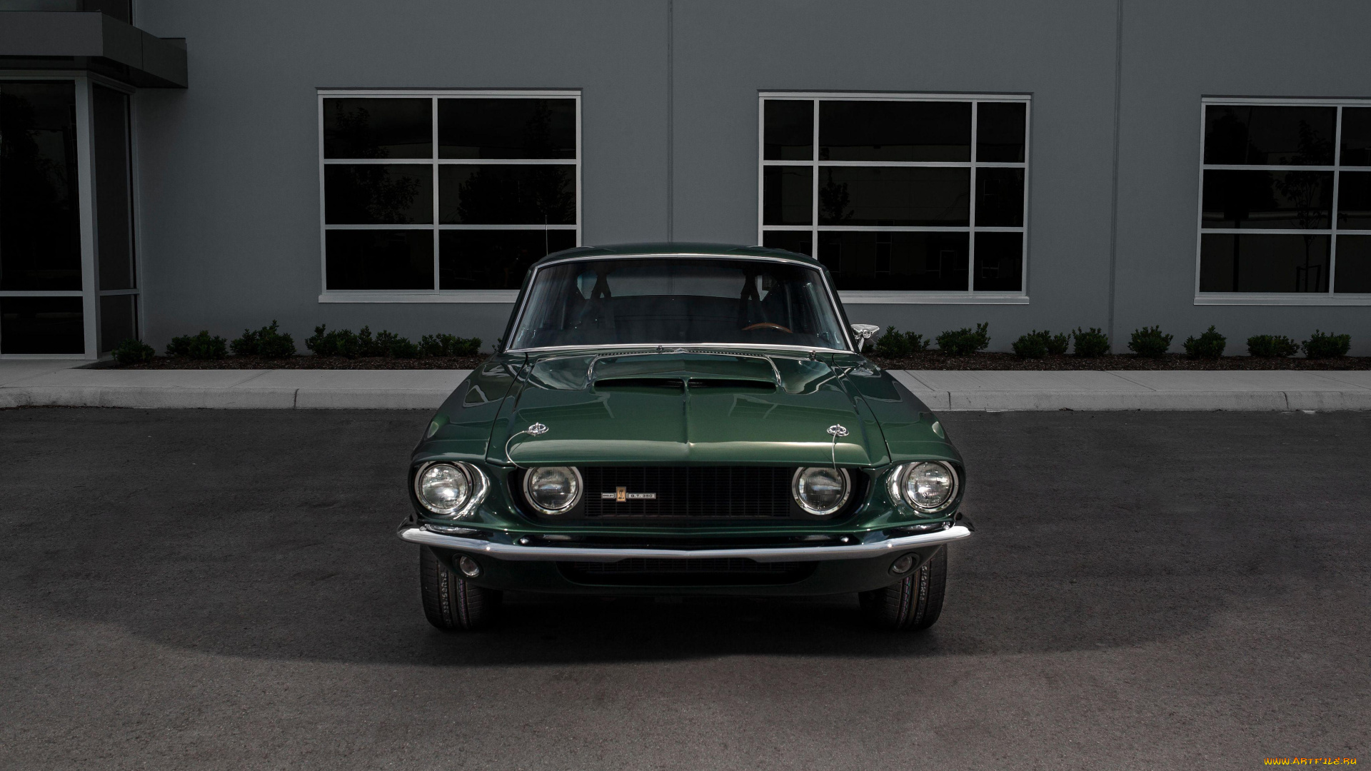 ford, автомобили, mustang, shelby, gt350, 1967, зелёный