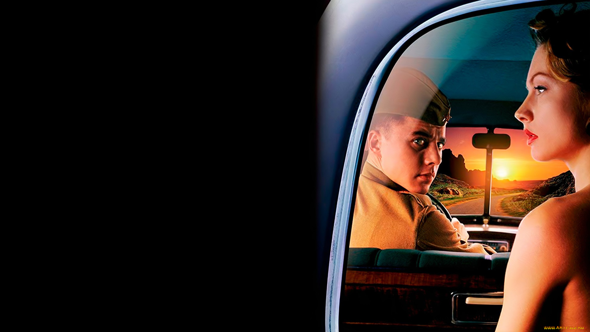 кино, фильмы, водитель, для, веры, девушка, парень, машина, солдат, водитель