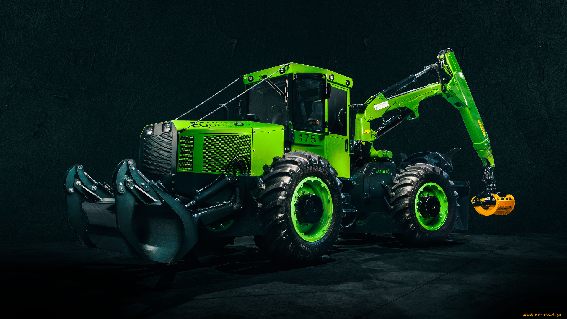 техника, лесоповалочная, техника, equus