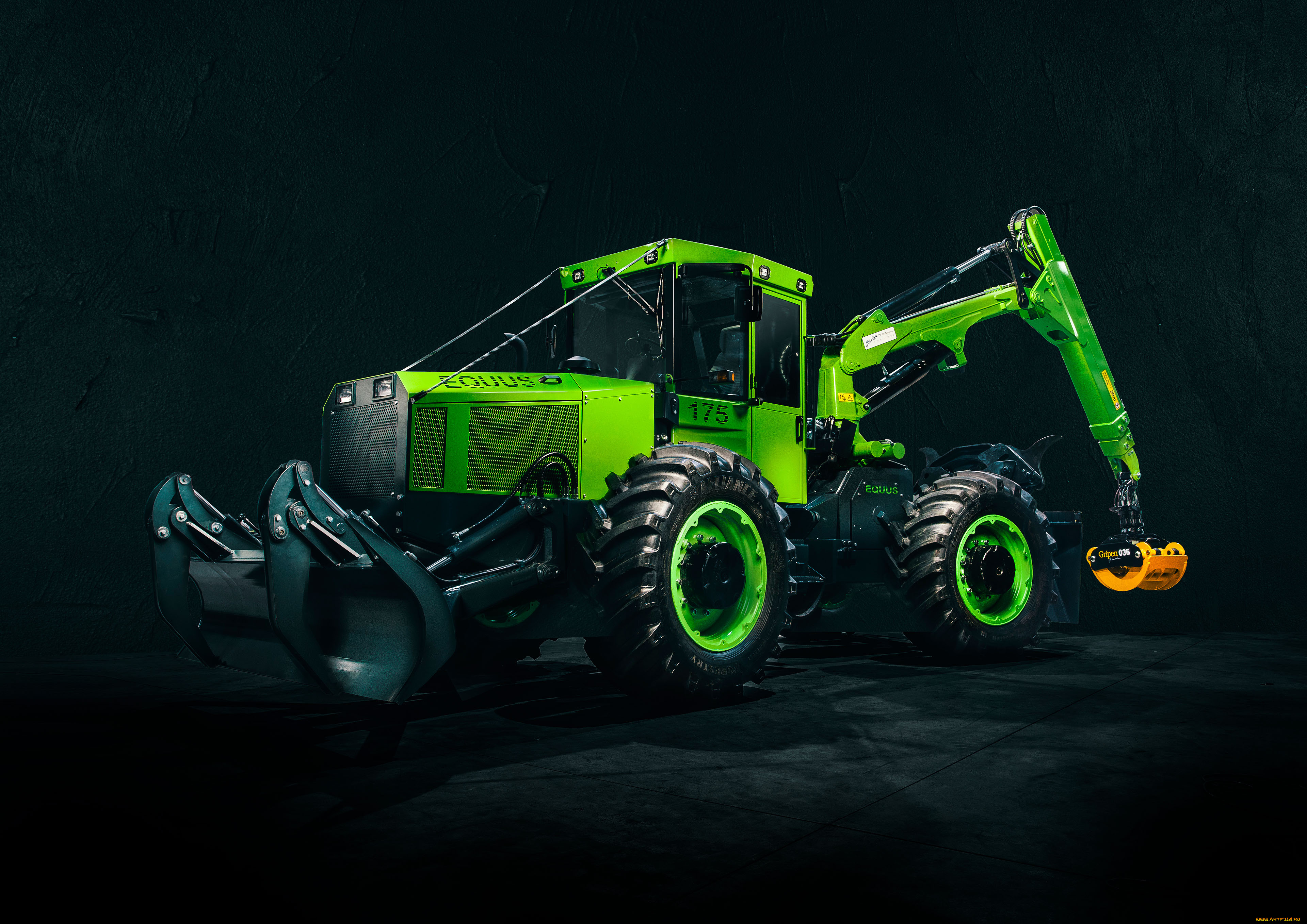 техника, лесоповалочная, техника, equus