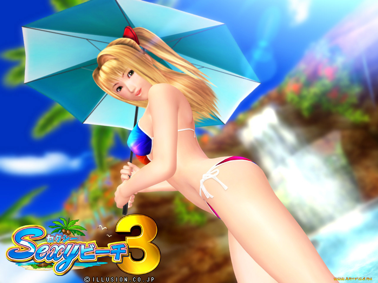 видео, игры, sexy, beach