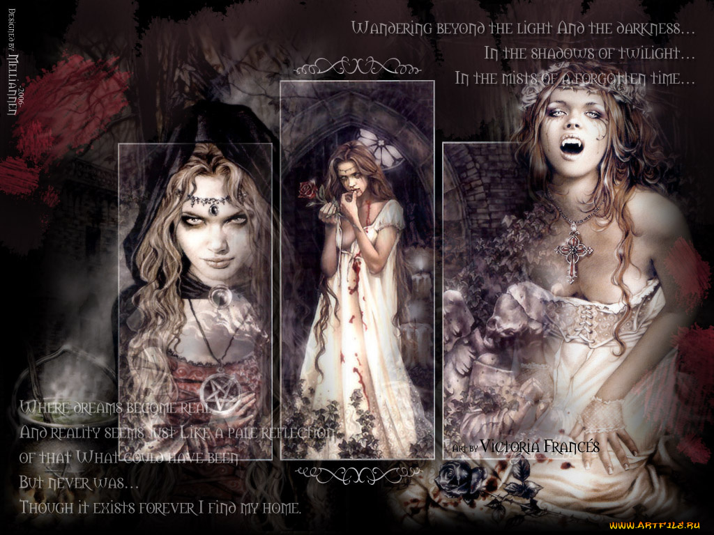 dark, gothic, фэнтези, вампиры