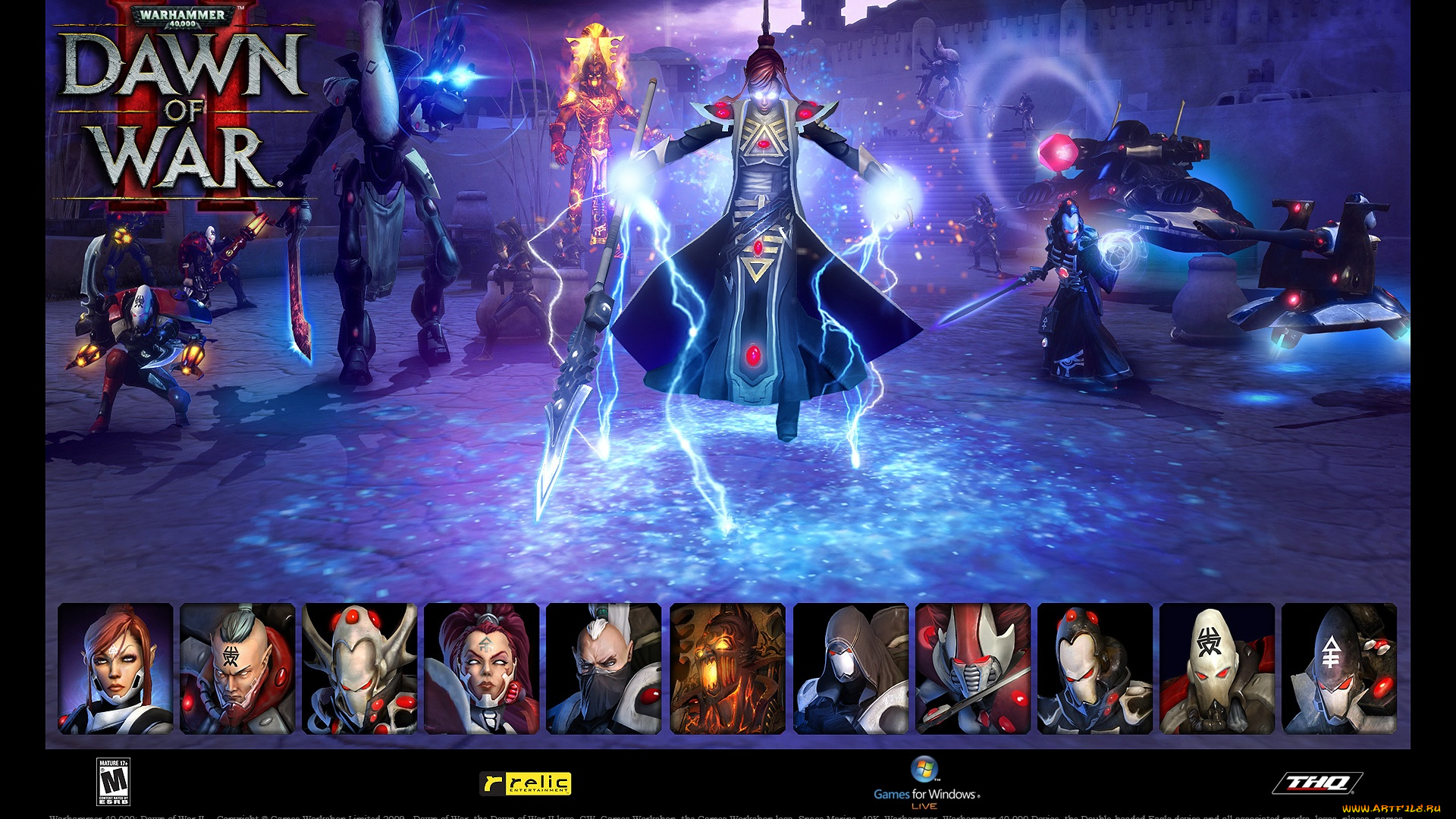 warhammer, 40, 000, dawn, of, war, видео, игры, ii