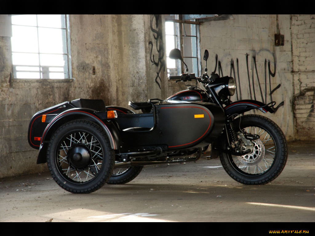 мотоциклы, коляской