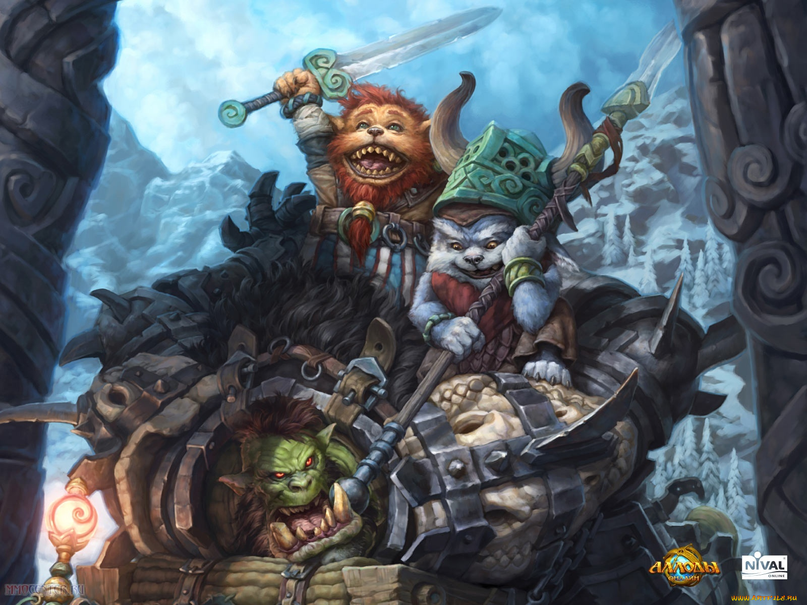 аллоды, онлайн, видео, игры, allods, online