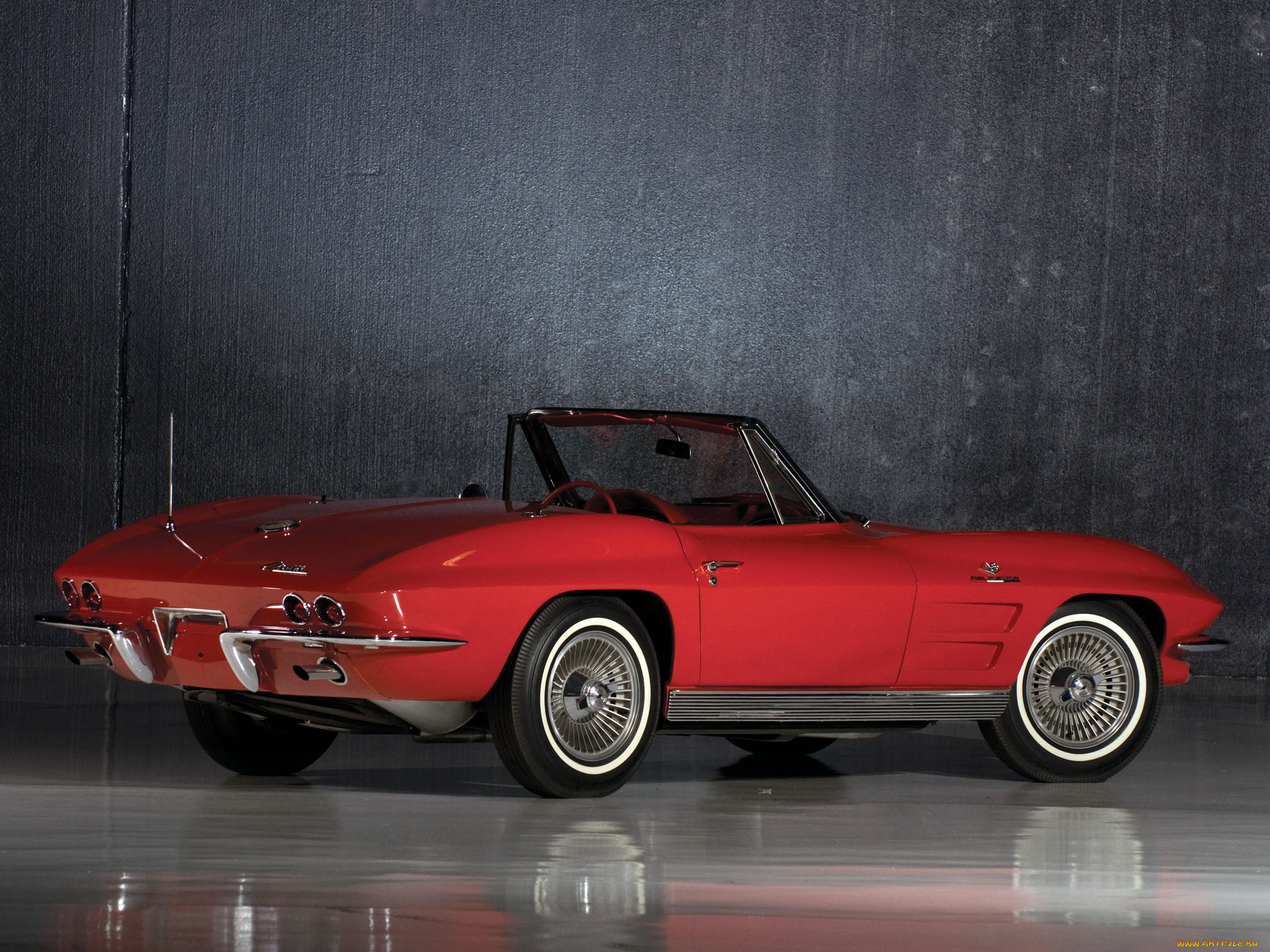 автомобили, corvette