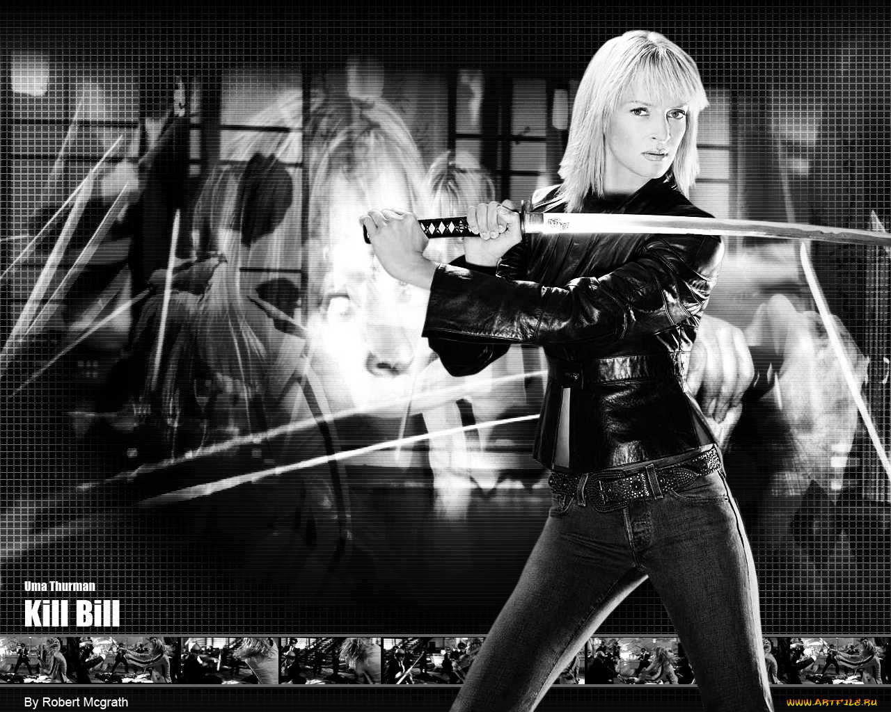 Uma, Thurman, девушки