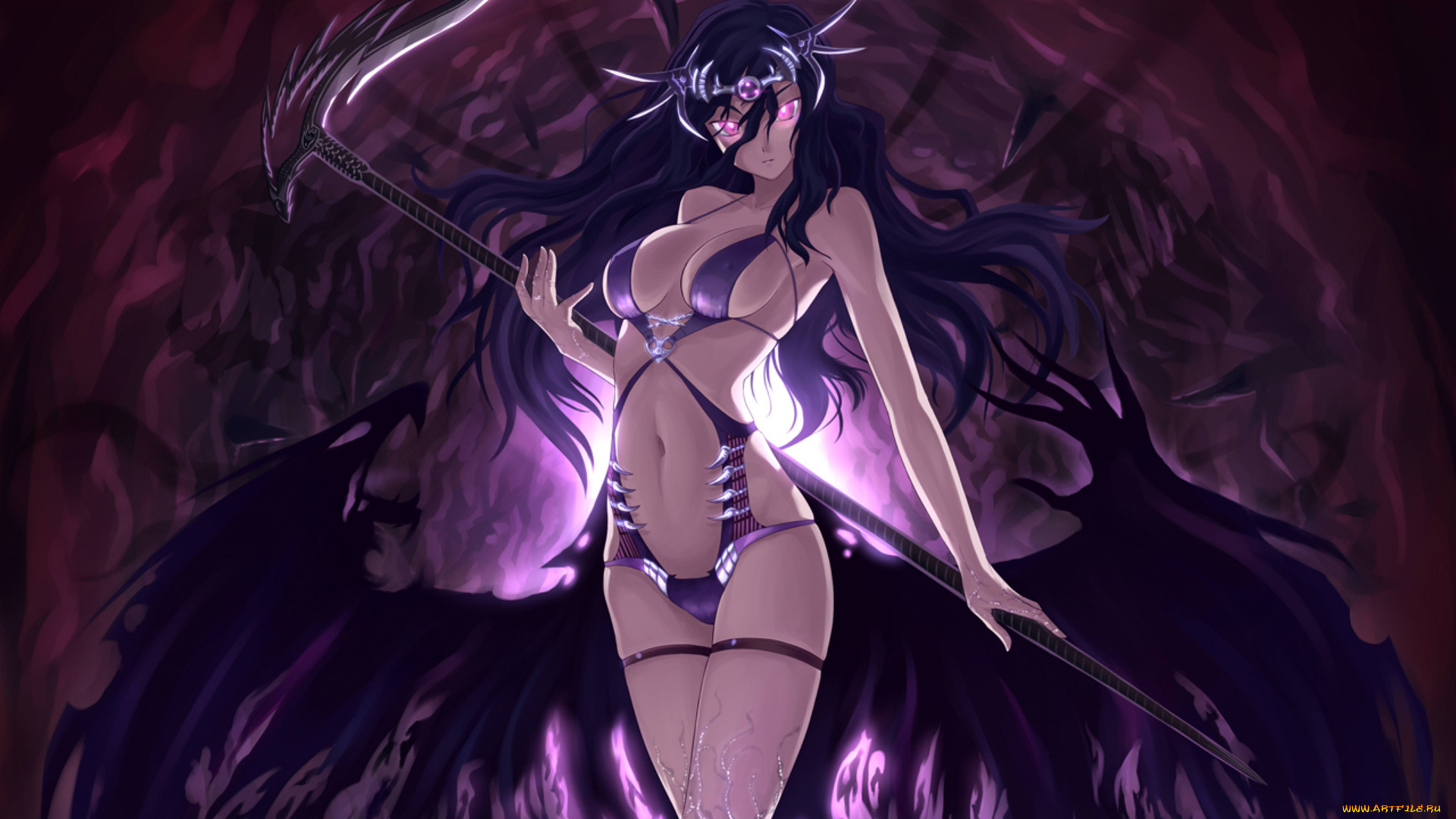 аниме, angels, demons