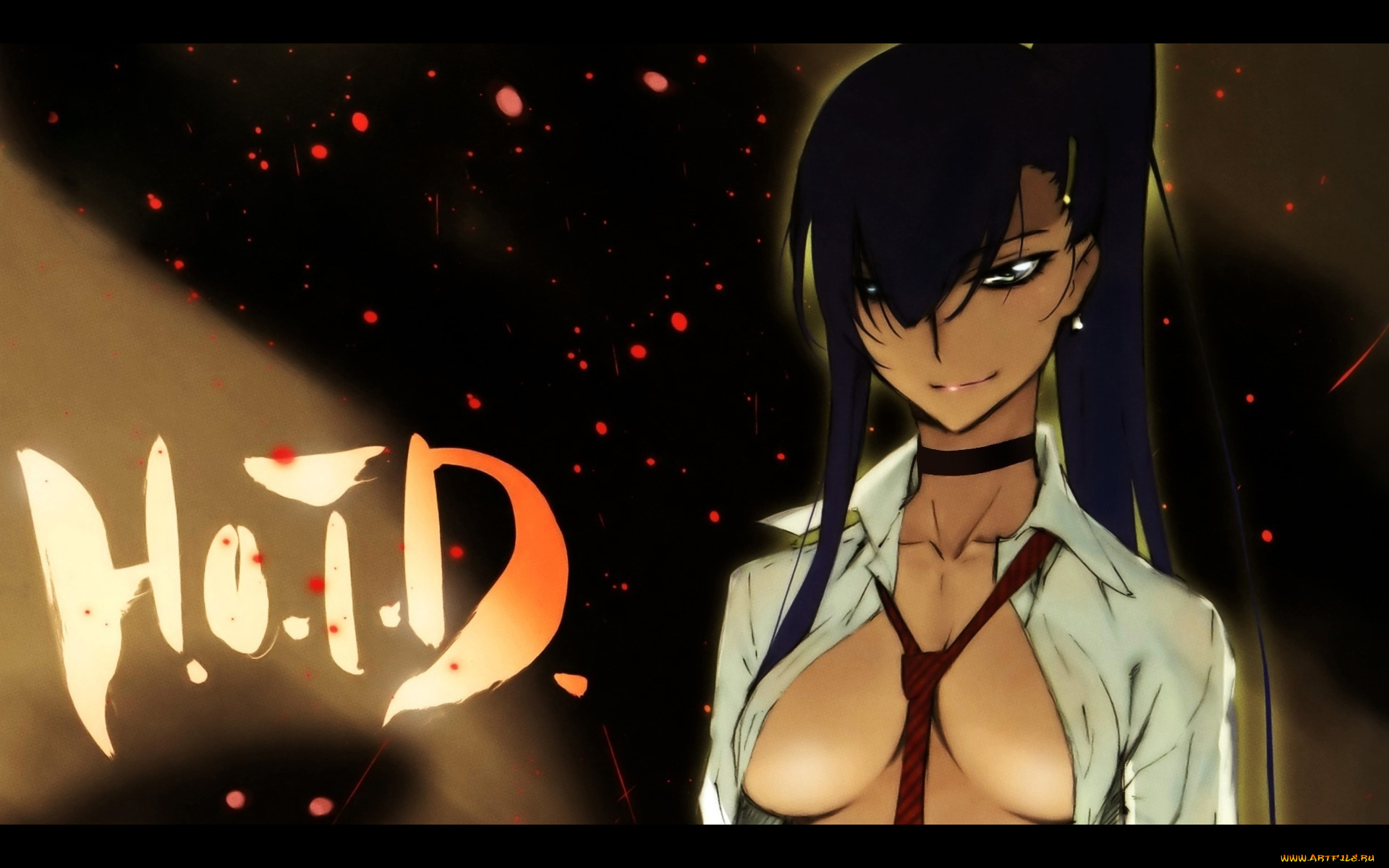 аниме, highschool, of, the, dead