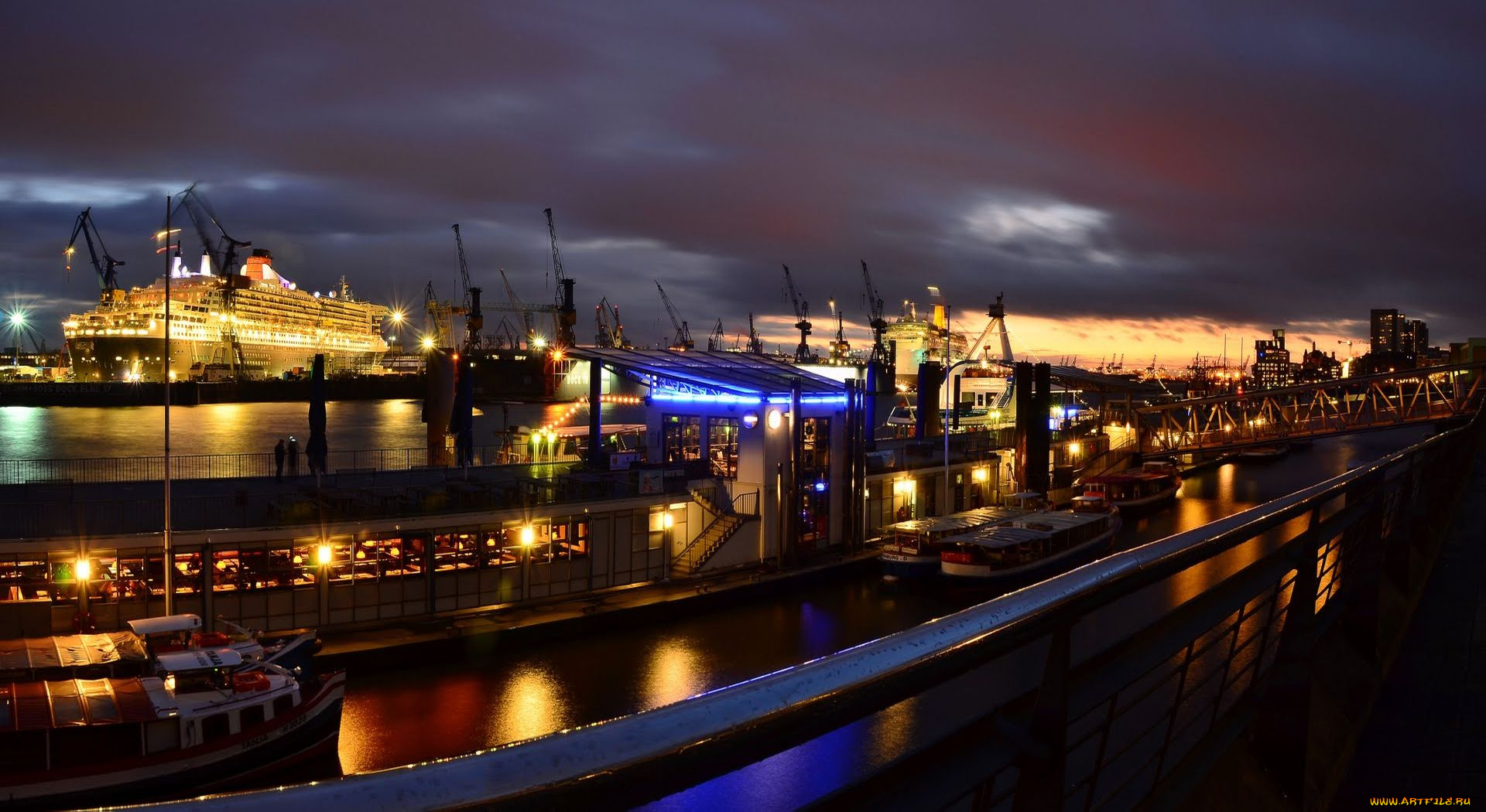 queen, mary, корабли, лайнеры, гамбург