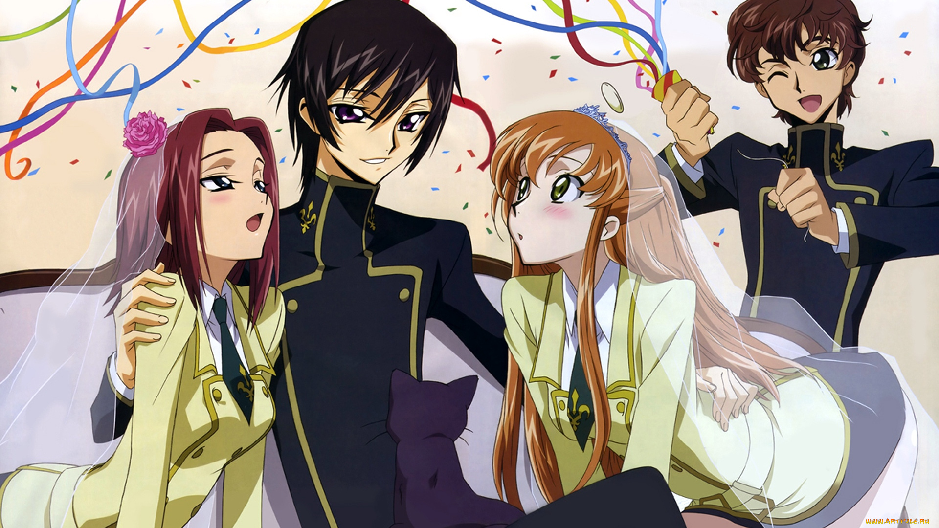 аниме, code, geass