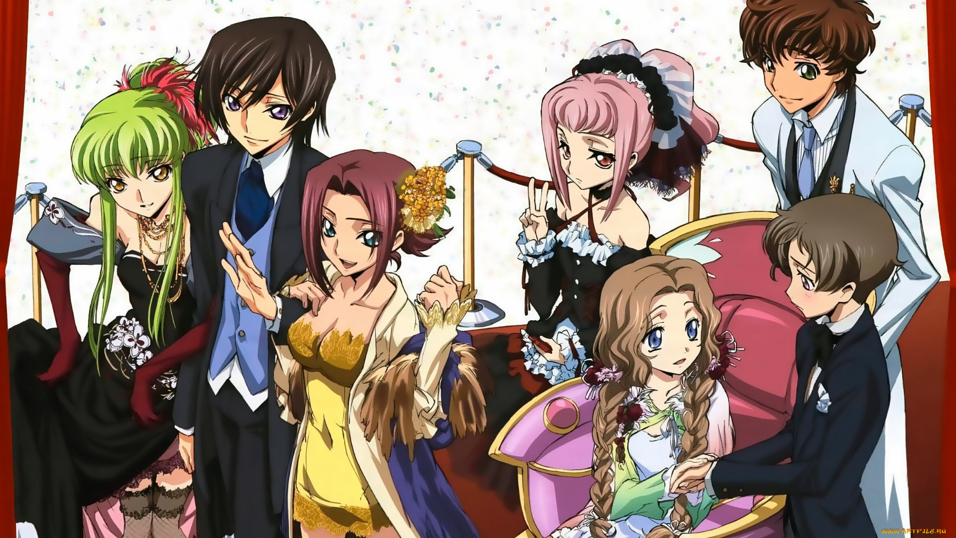 аниме, code, geass