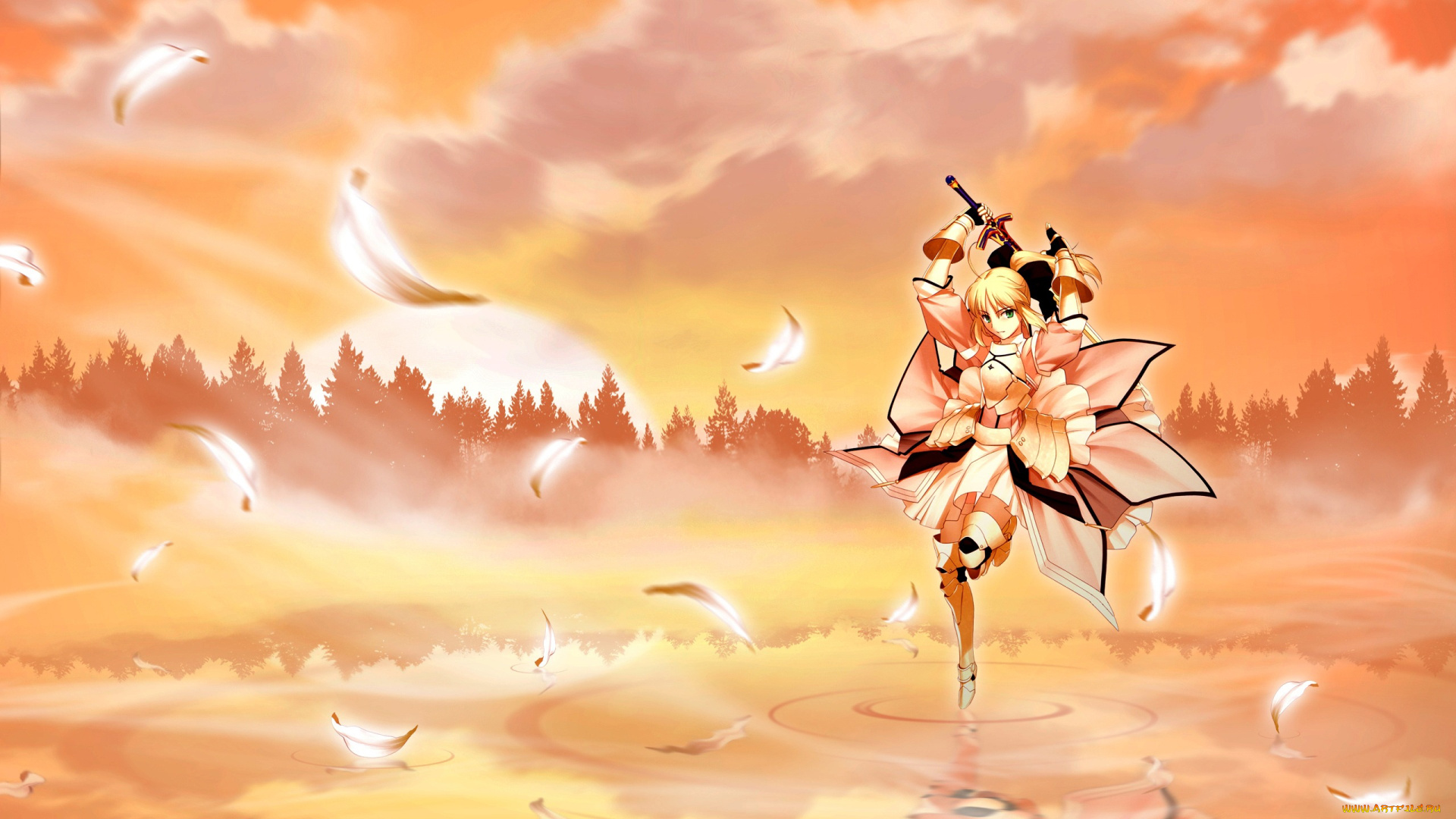 аниме, fate, stay, night