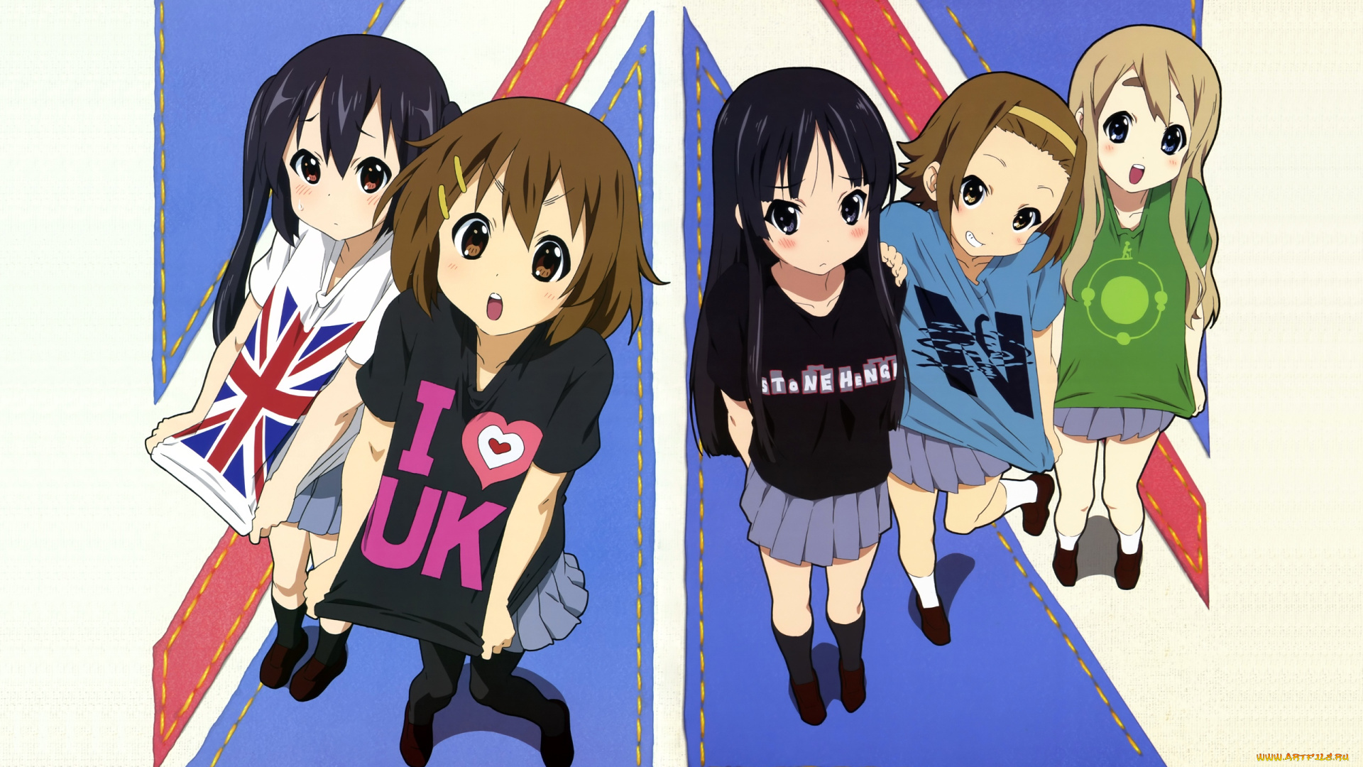 аниме, on, k-on
