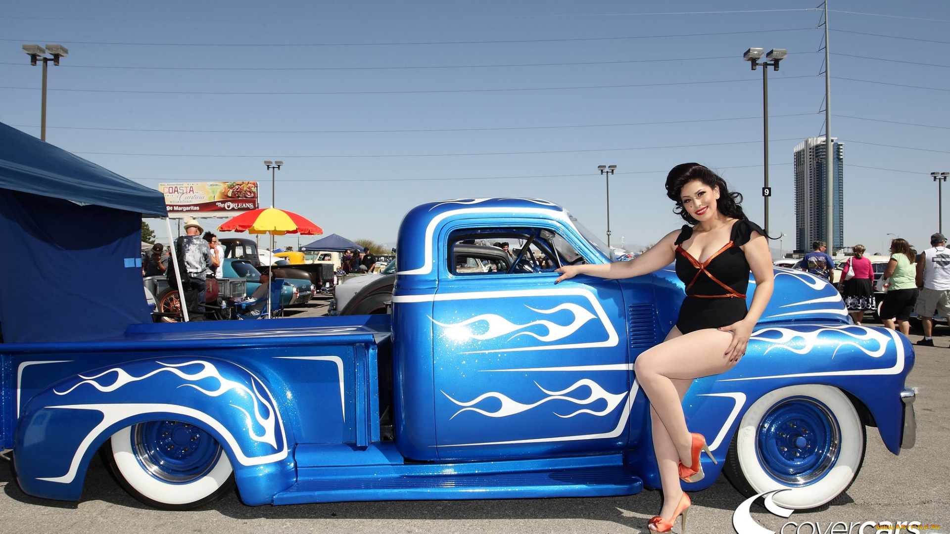 автомобили, авто, девушками