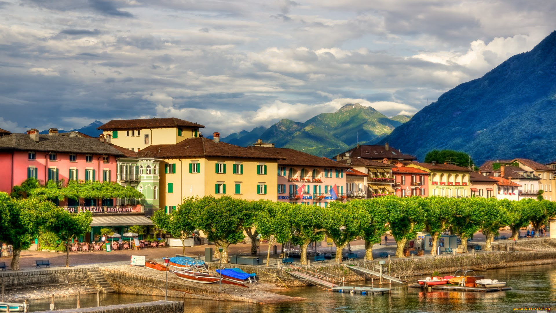 города, улицы, площади, набережные, аскона, швейцария