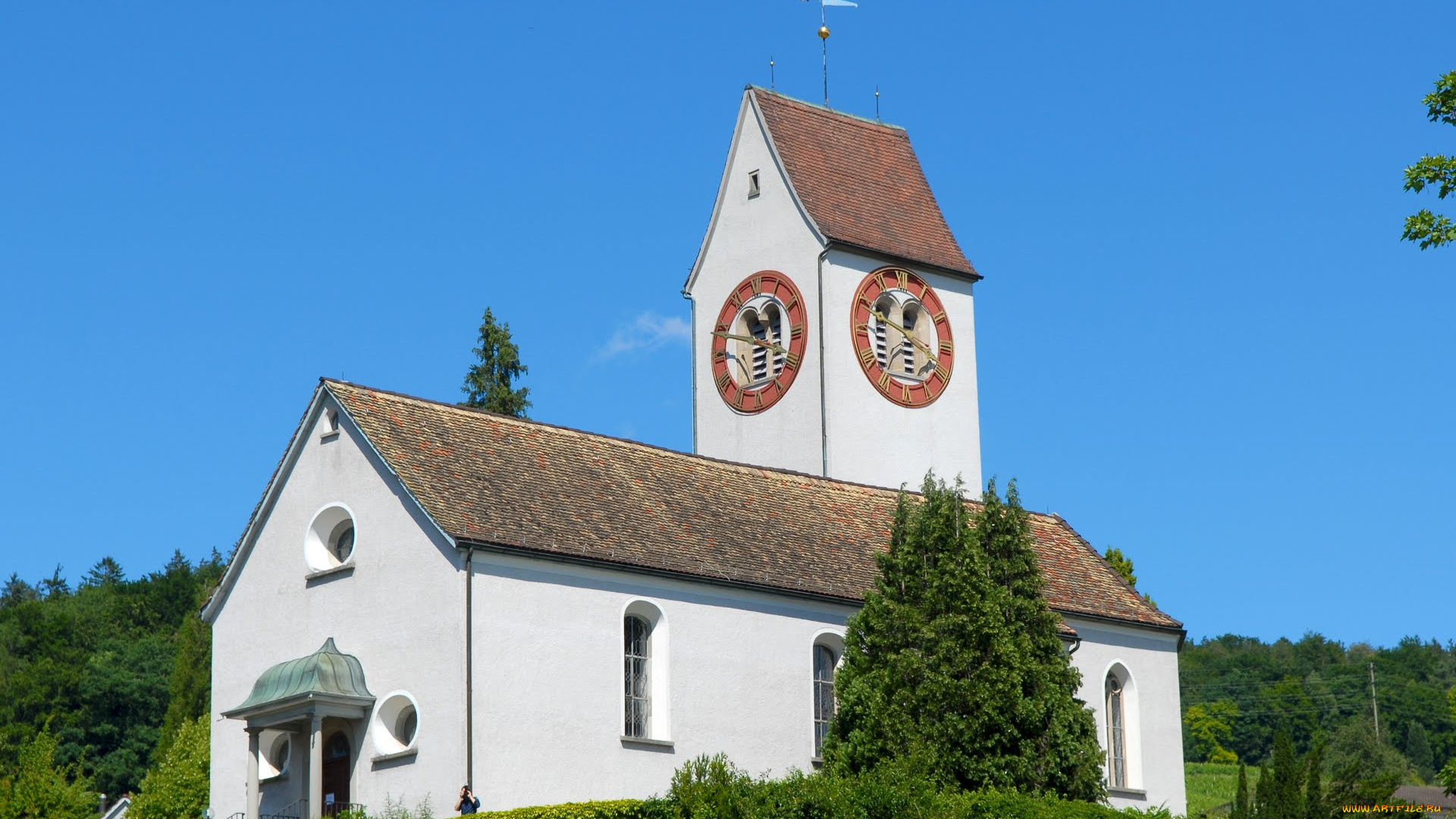 города, здания, дома, золотурн, швейцария