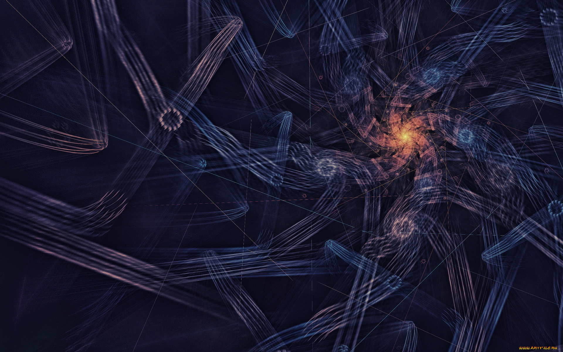 3д, графика, fractal, фракталы, цвета, фон, узор