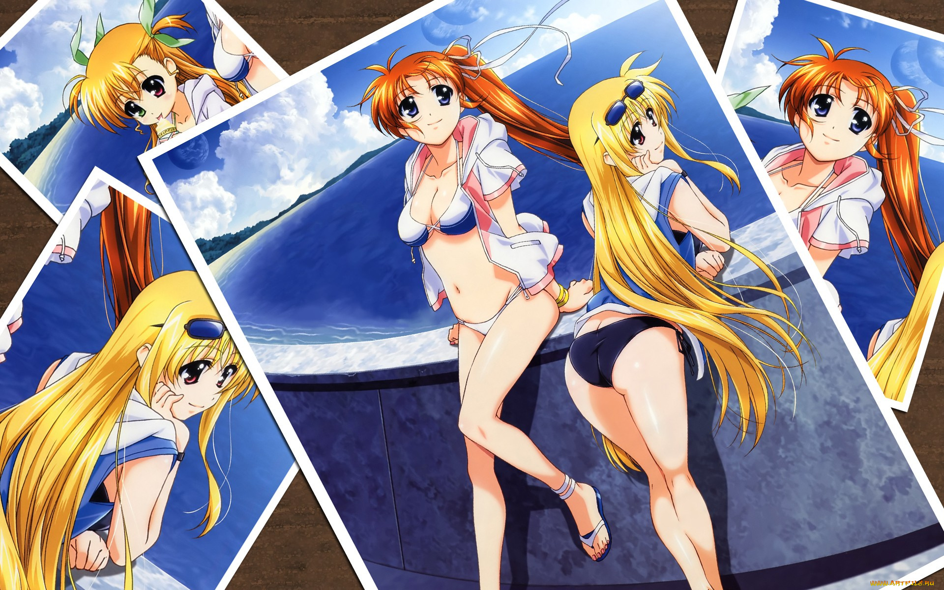 аниме, mahou, shoujo, lyrical, nanoha, takamachi, vivio