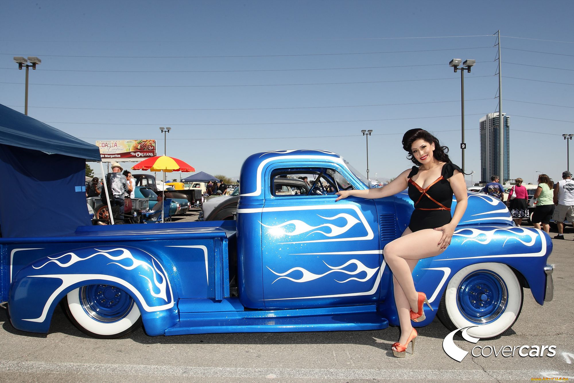 автомобили, авто, девушками