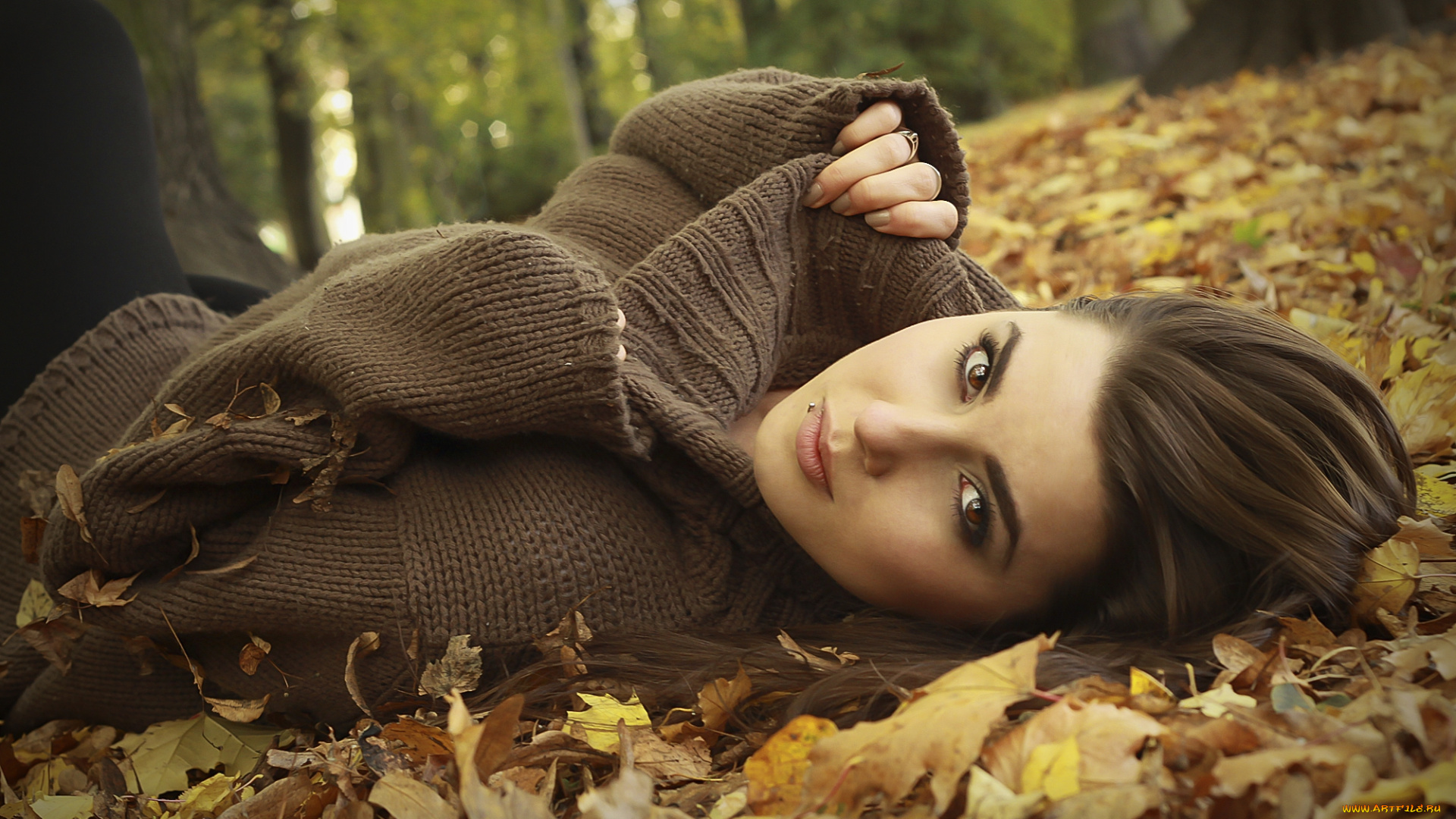 -Unsort, Брюнетки, Шатенки, девушки, unsort, брюнетки, шатенки, осень