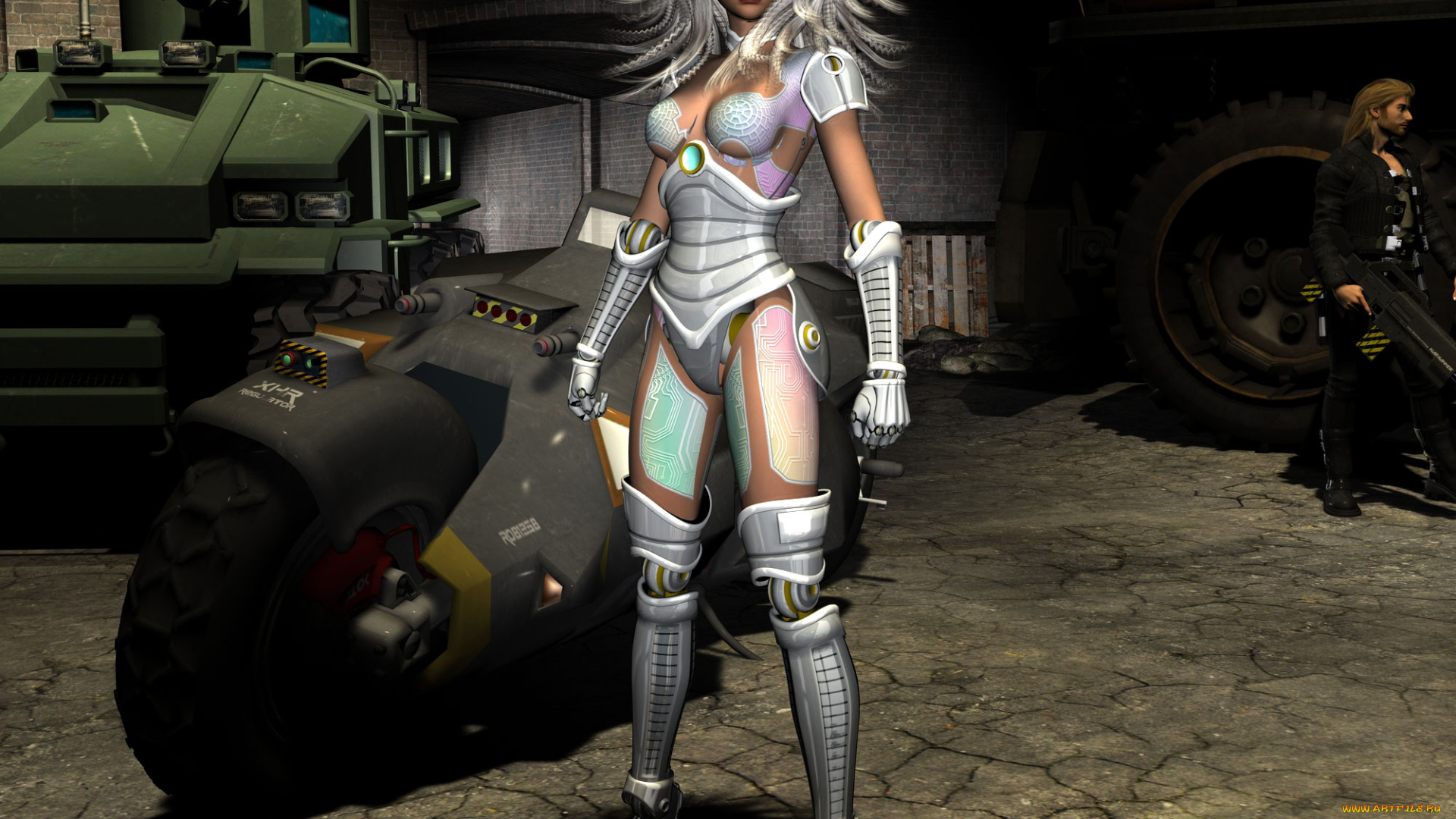 3д, графика, fantasy, фантазия, девушка