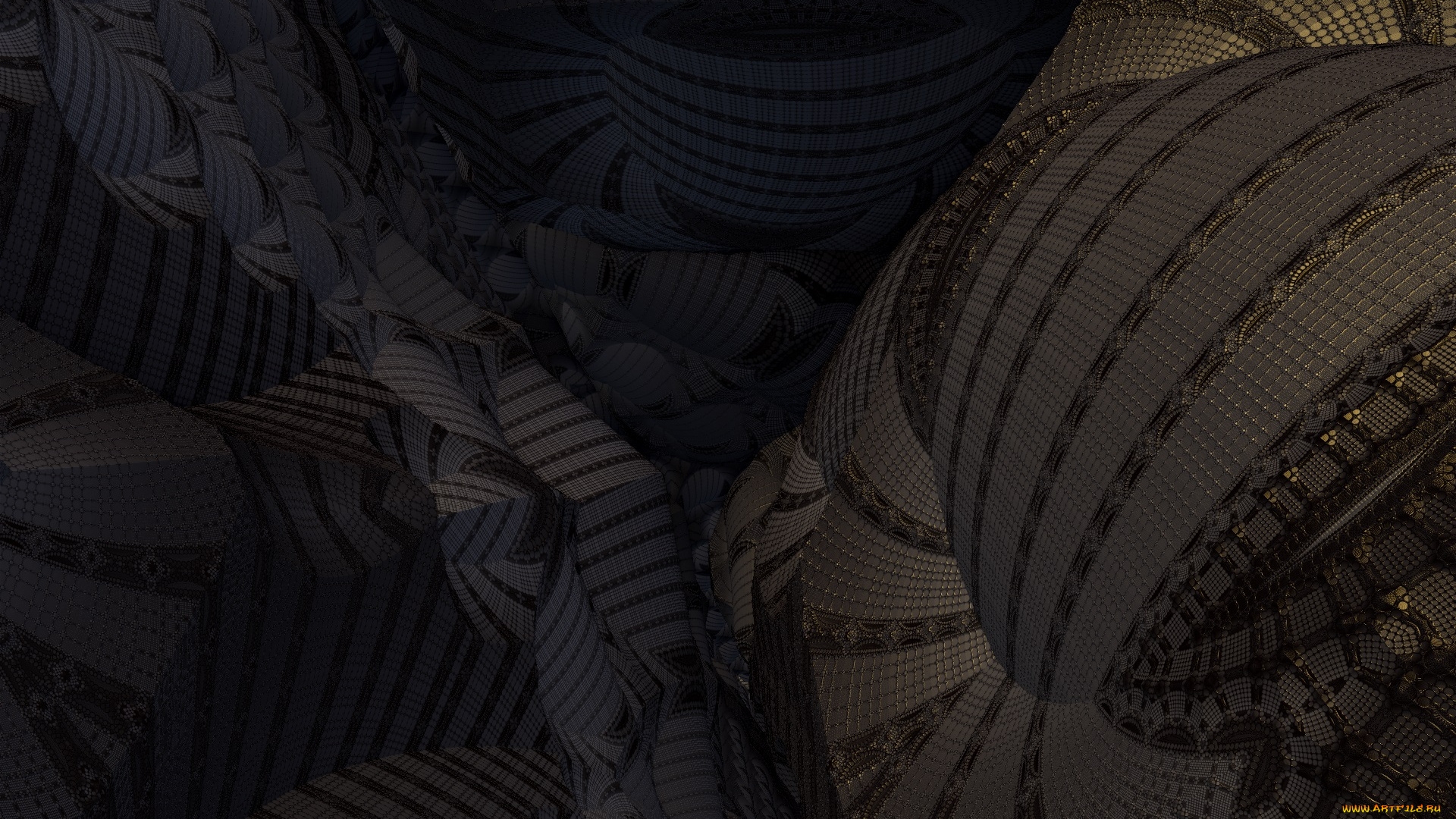 3д, графика, fractal, фракталы, фон, узор, цвета