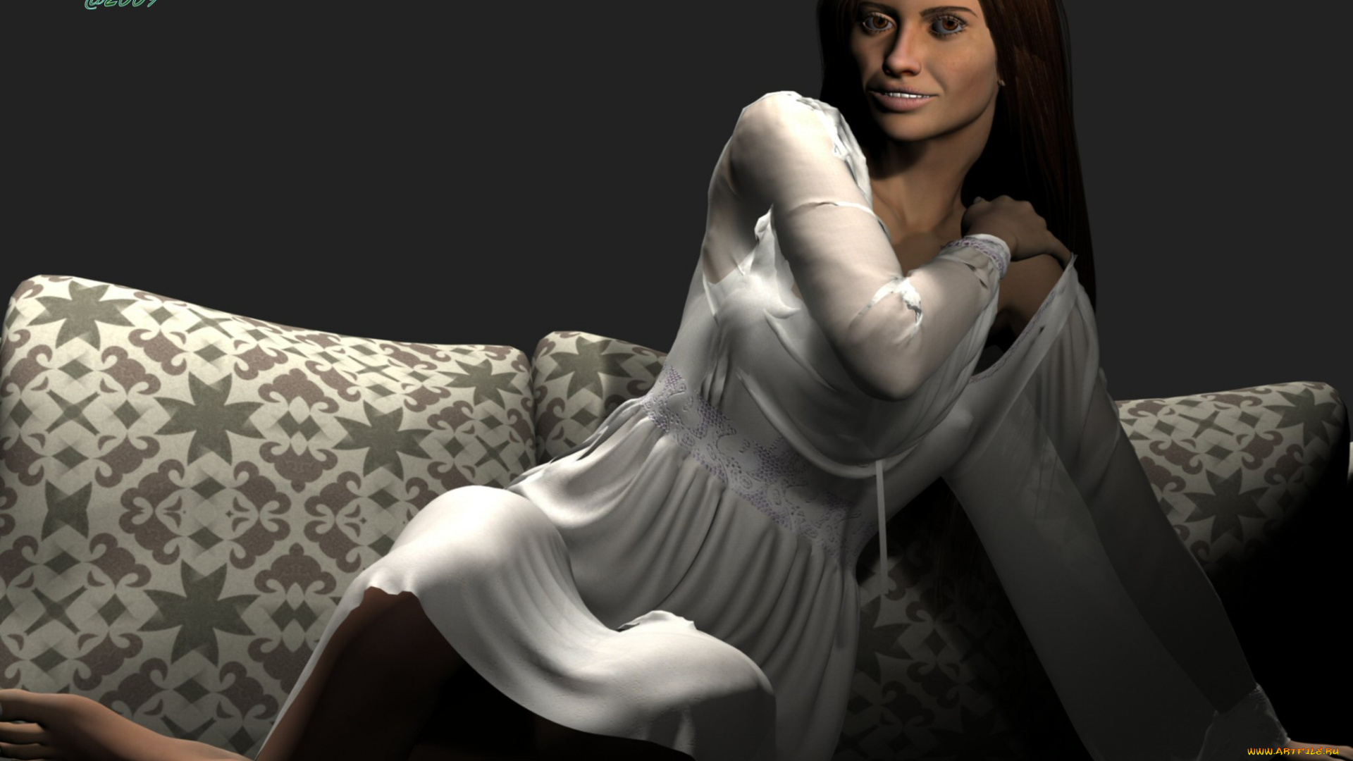 3д, графика, people, люди, девушка