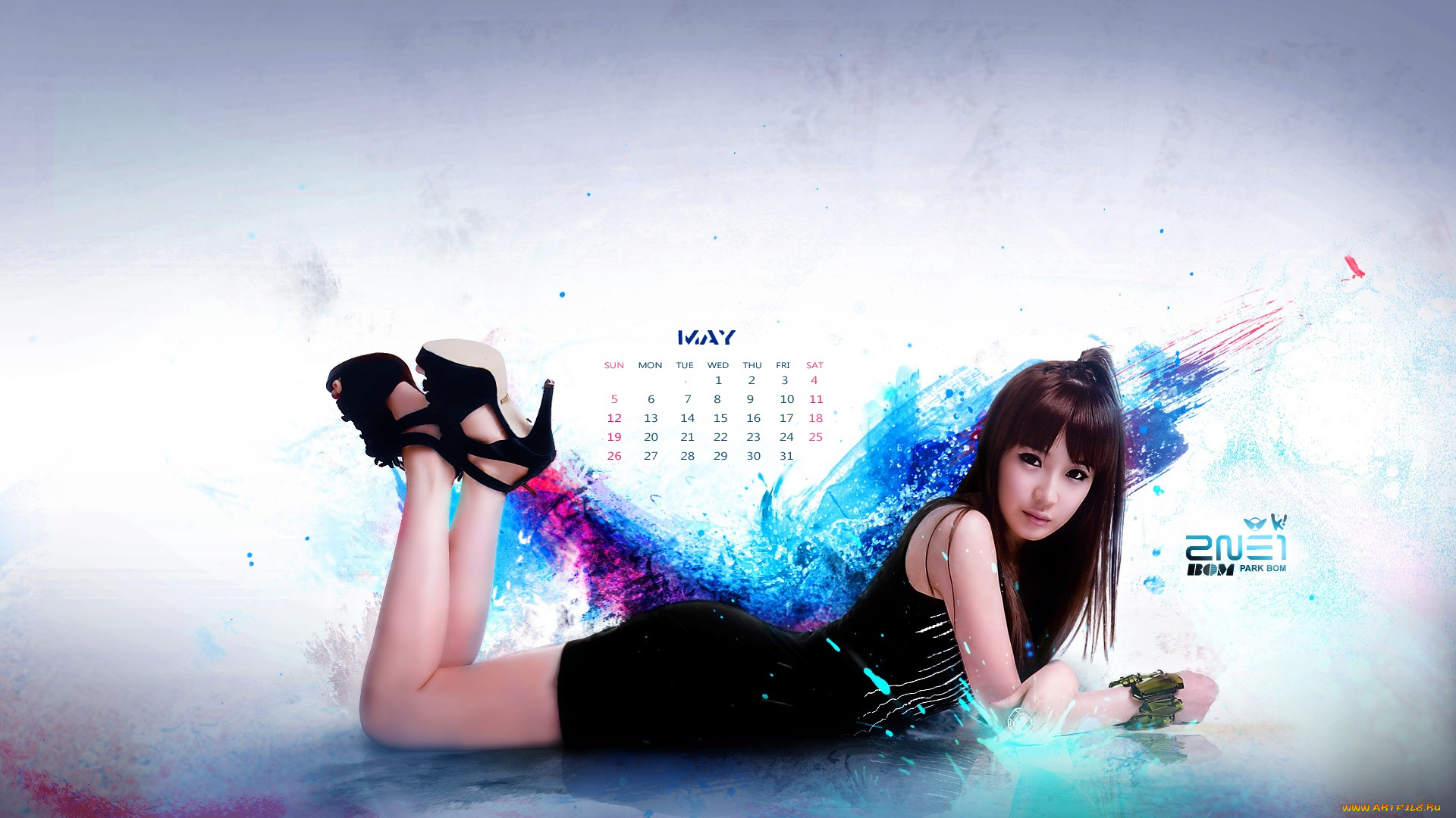 календари, девушки, девушка