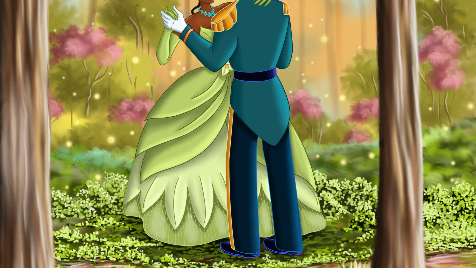 мультфильмы, the, princess, and, frog, принцесса, и, лягушка, тиана