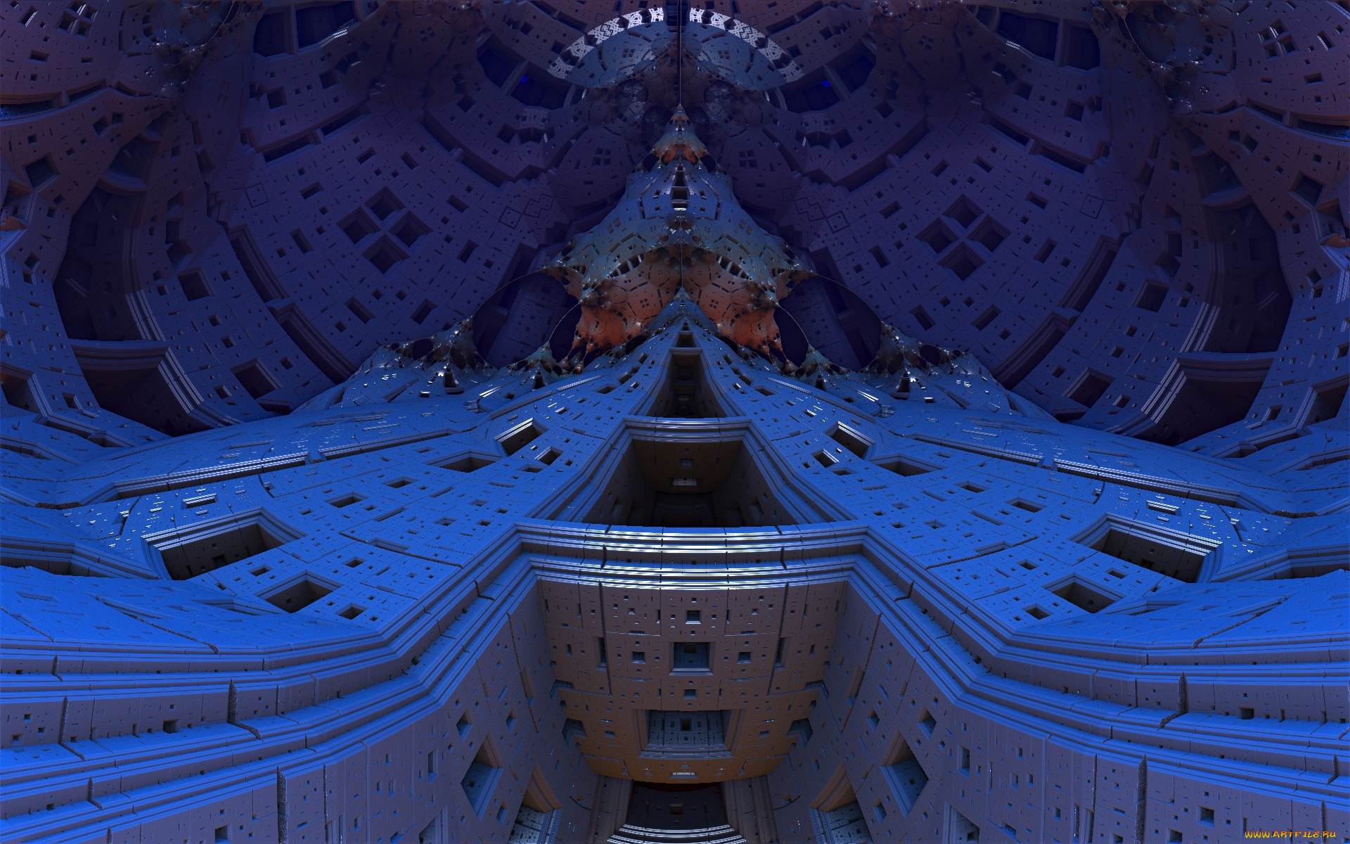 3д, графика, fractal, фракталы, фон, узор, цвета