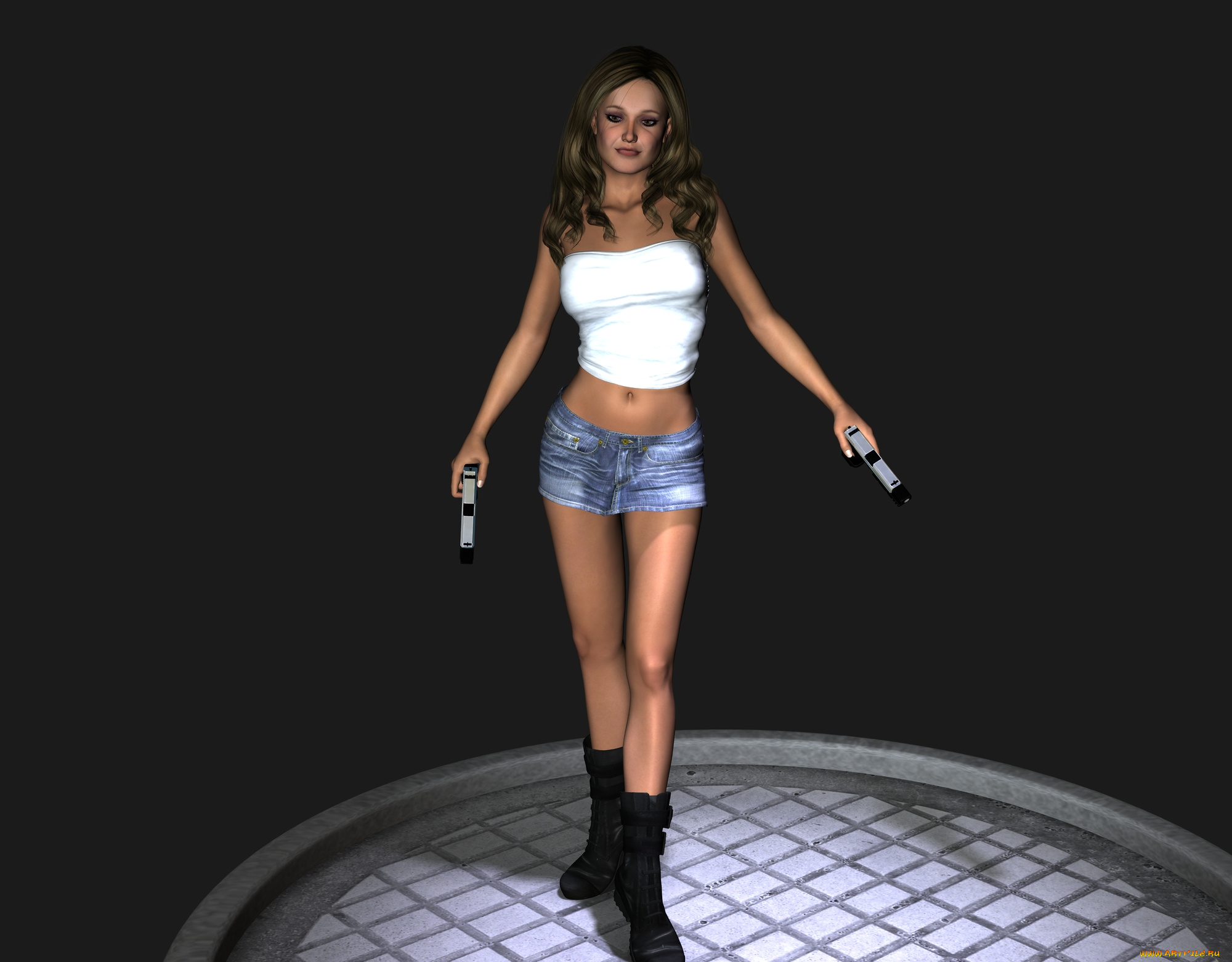 3д, графика, people, люди, девушка