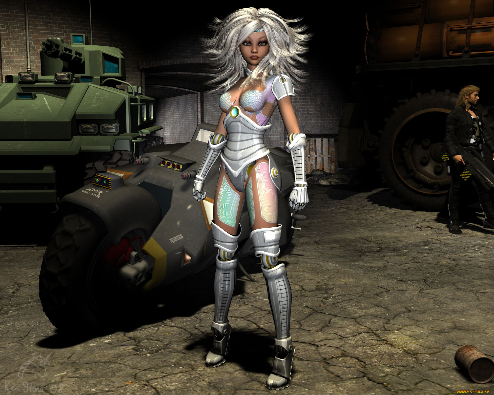 3д, графика, fantasy, фантазия, девушка