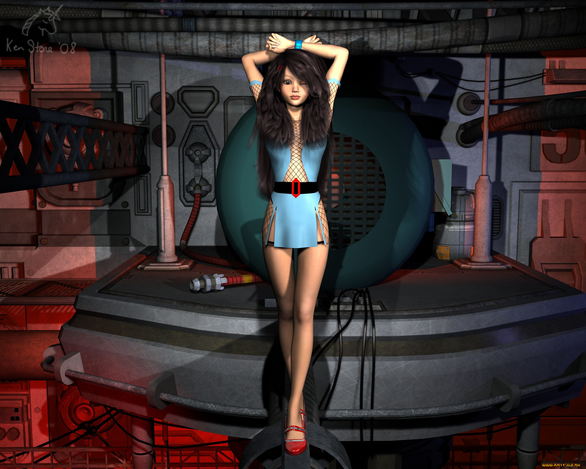 3д, графика, people, люди, девушка