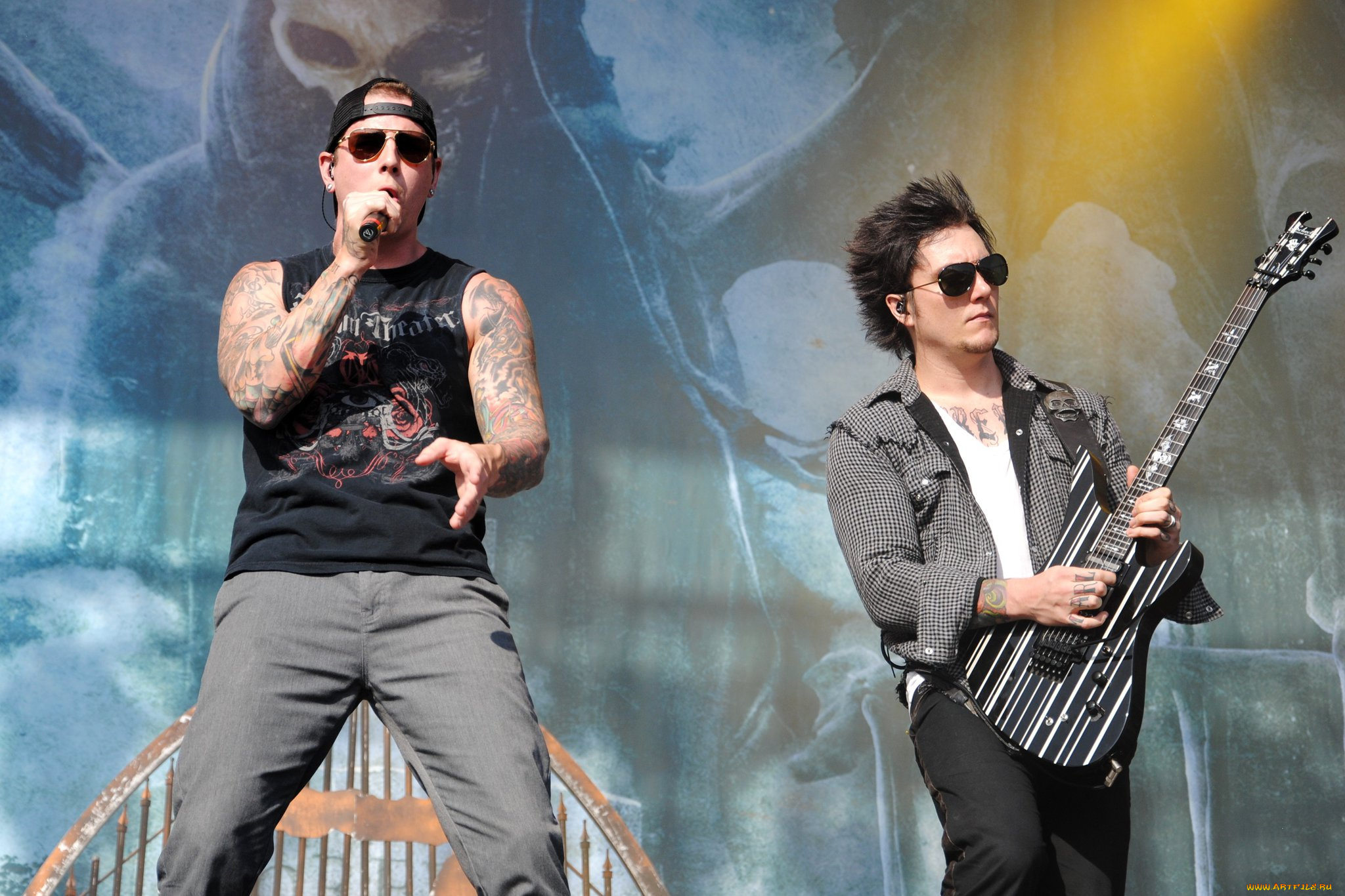 avenged, sevenfold, музыка, металкор, сша