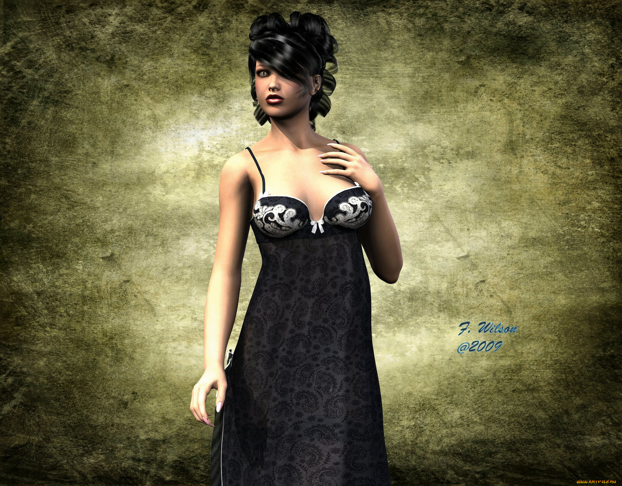 3д, графика, people, люди, девушка