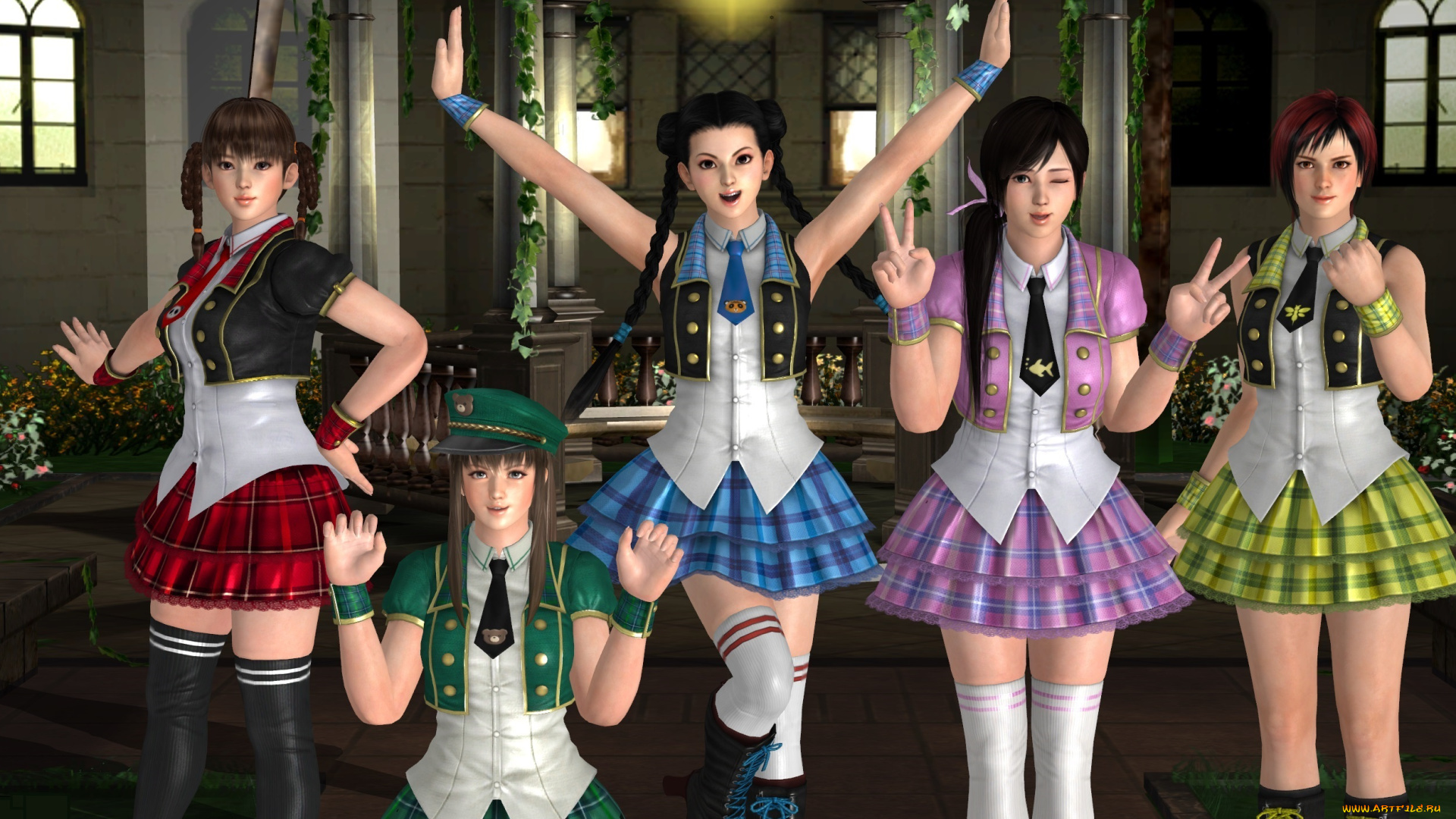 3д, графика, anime, , аниме, девушки