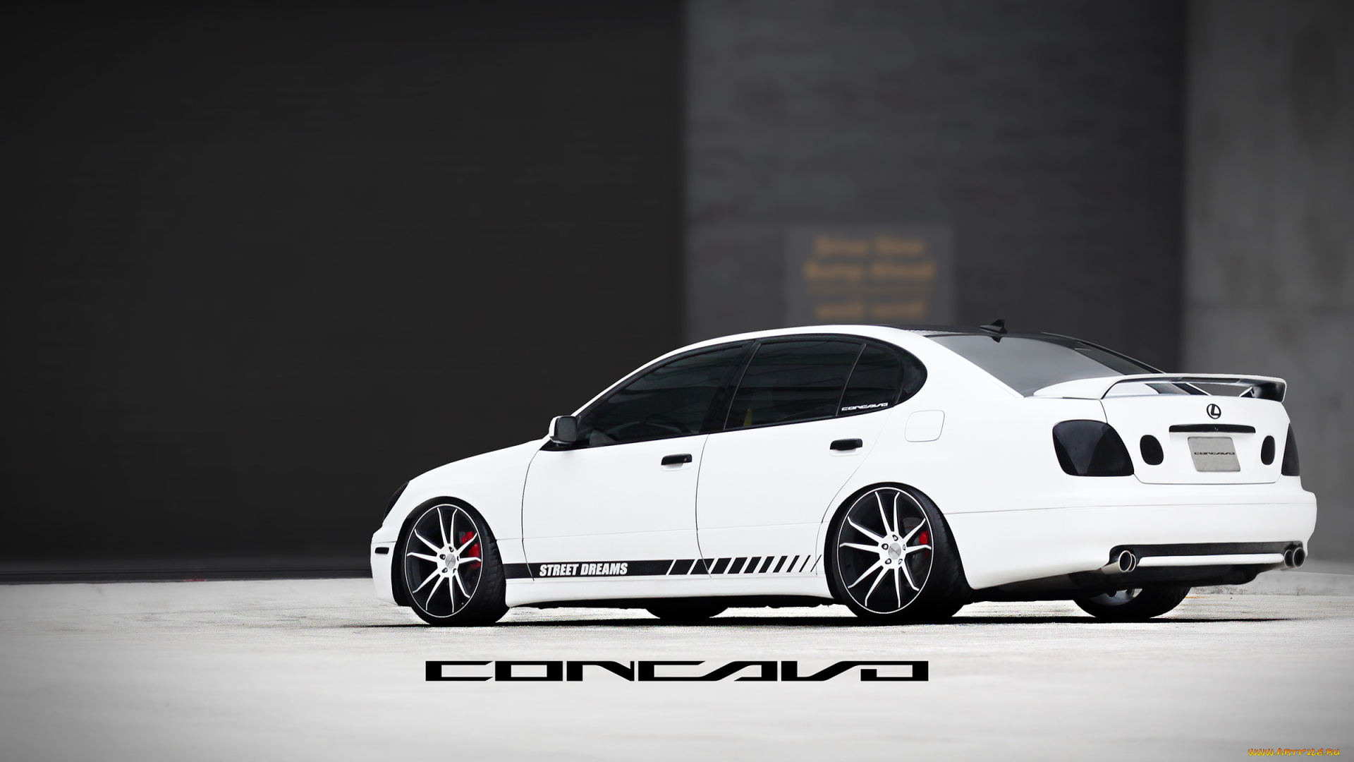 автомобили, lexus, concavo, white