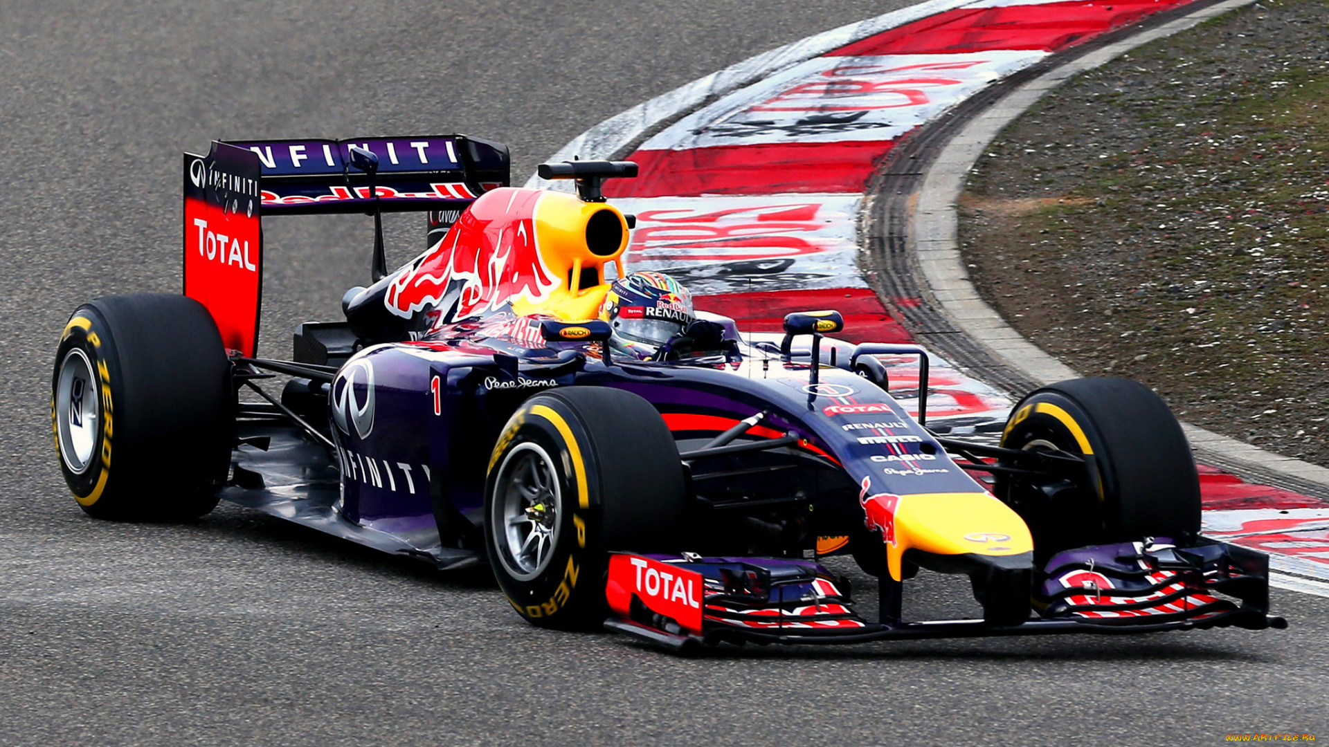 спорт, автоспорт, гонка, скорость, трасса, red, bull, rb10, '2014г