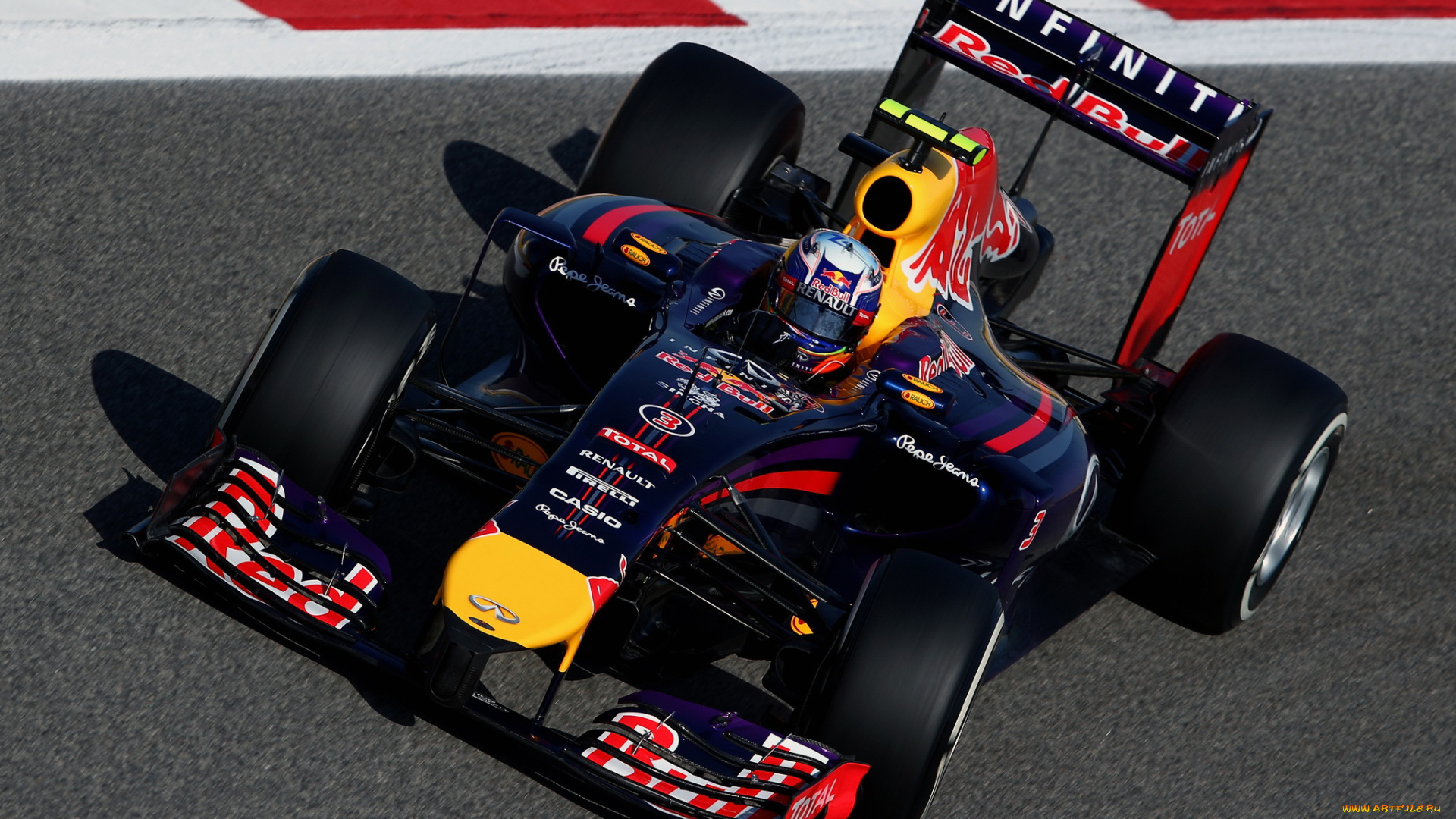 спорт, автоспорт, гонка, скорость, трасса, red, bull, rb10, '2014г