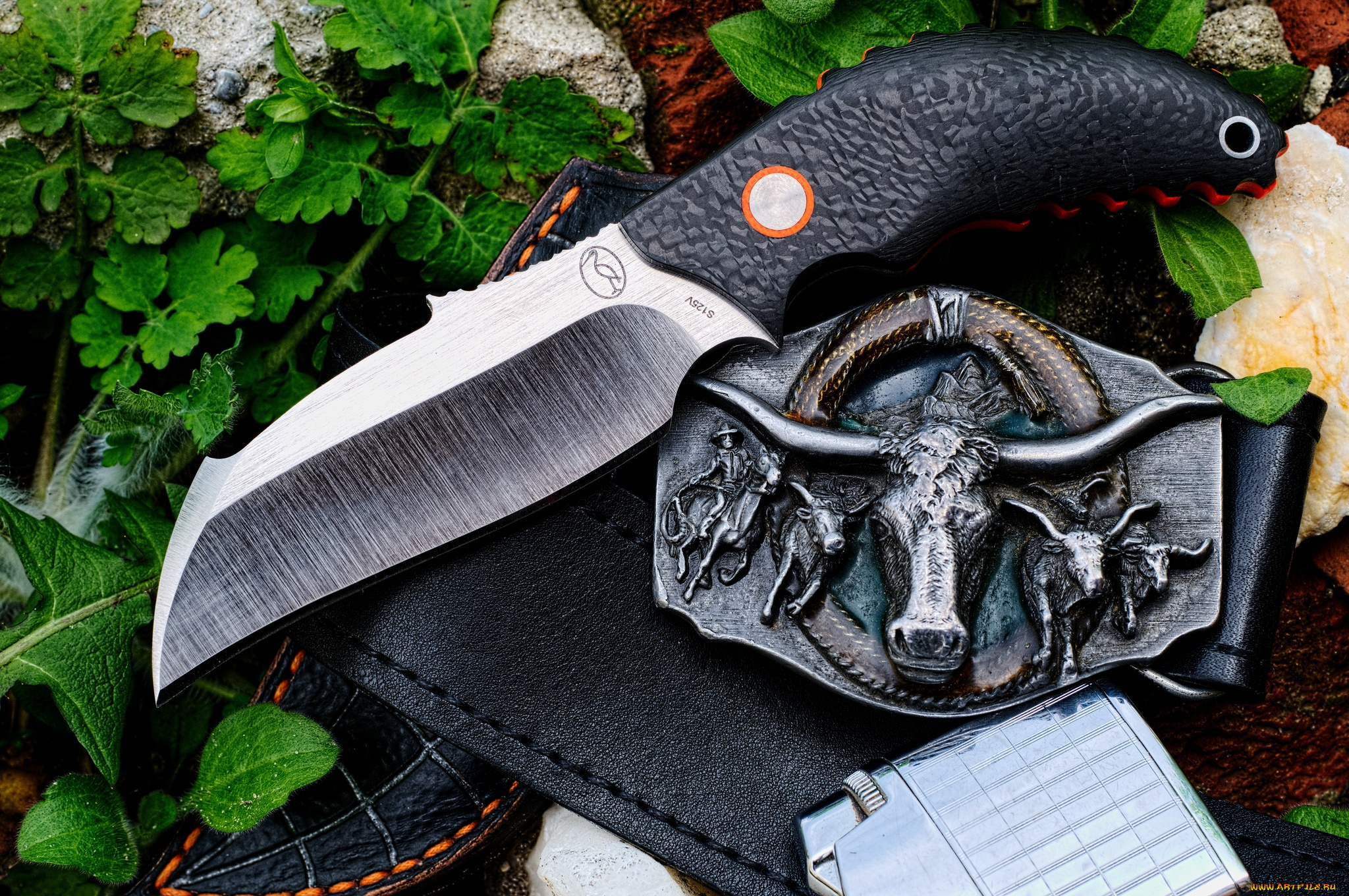 оружие, холодное, оружие, нож, пряжка