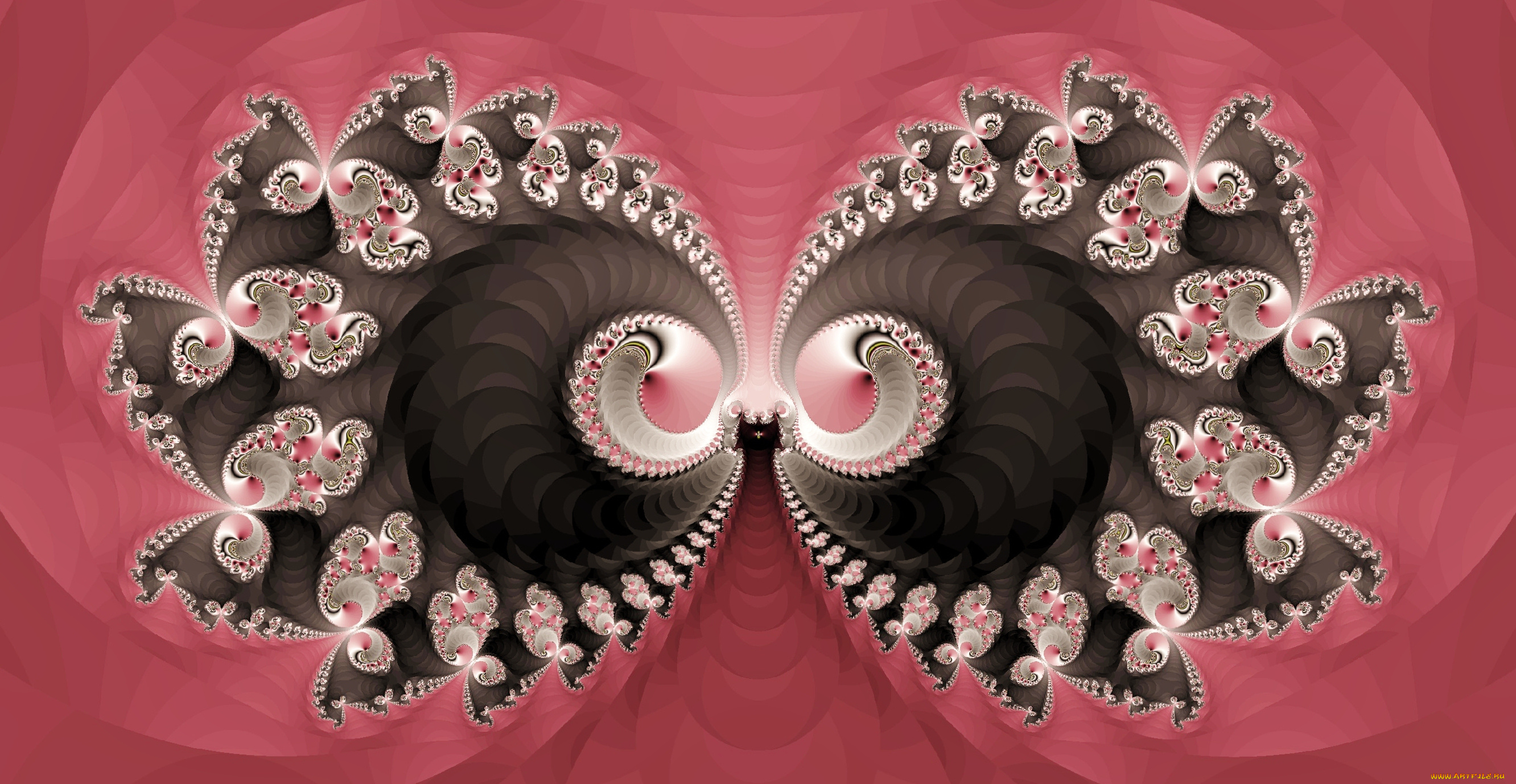 3д, графика, fractal, , фракталы, узор, фон, цвета