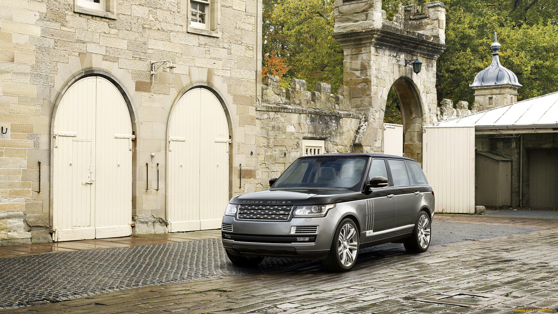 2015, land, rover, range, rover, sv, автомобили, range, rover, range, rover, land, тюнинг, серый